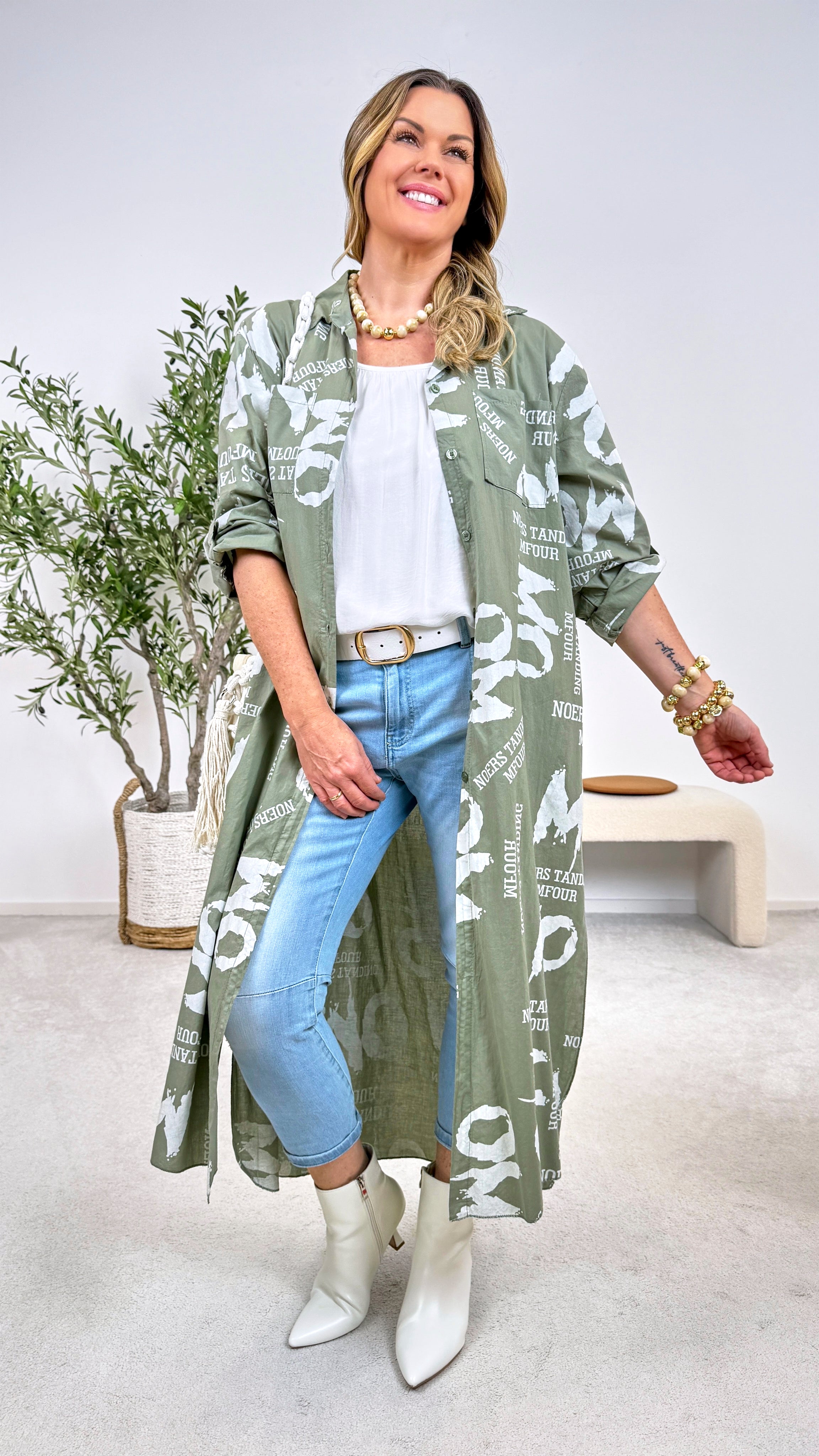 Kaftan Wild Message *Khaki*