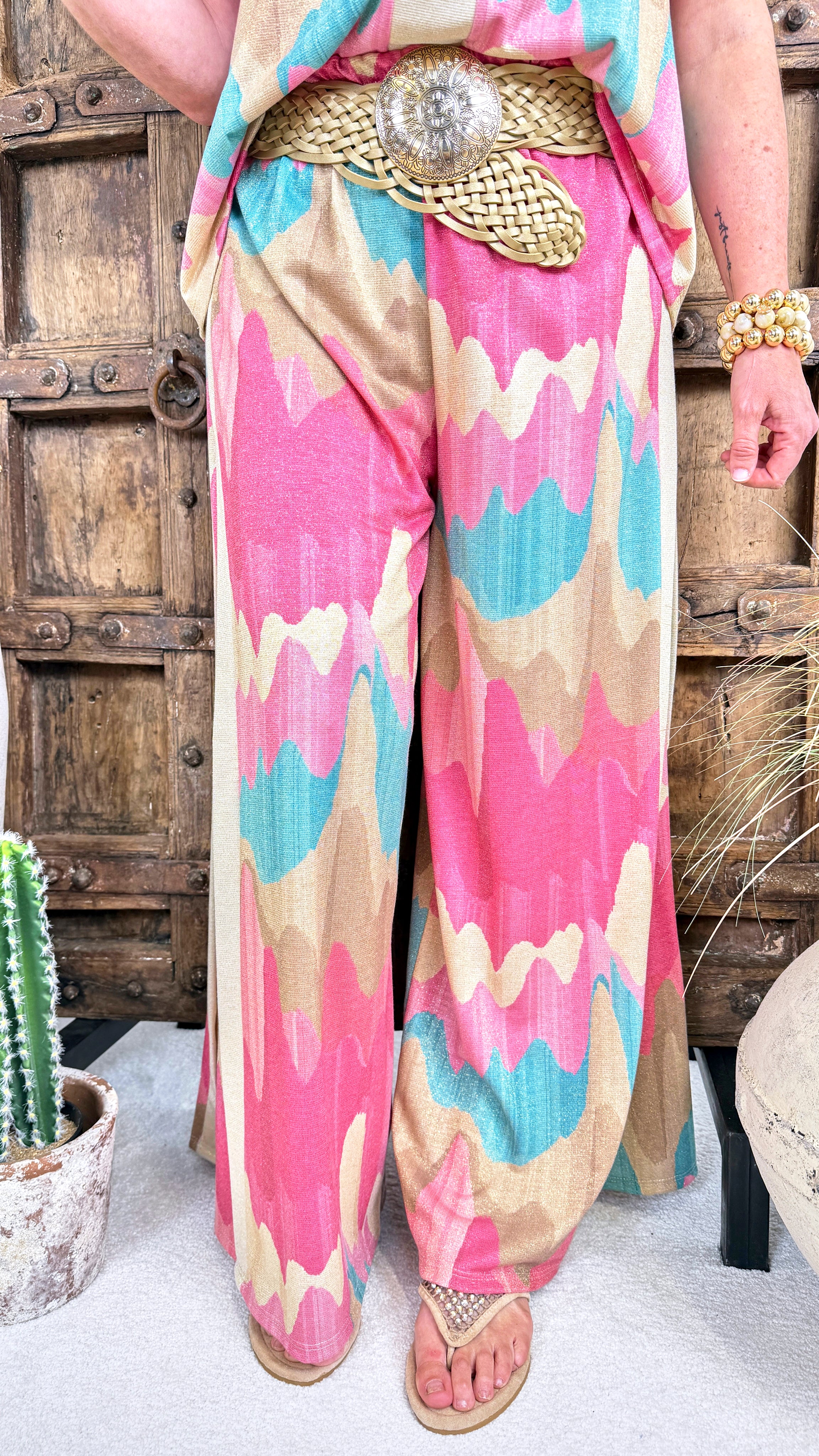 Weite Hose Dreamy Motion *Pink*