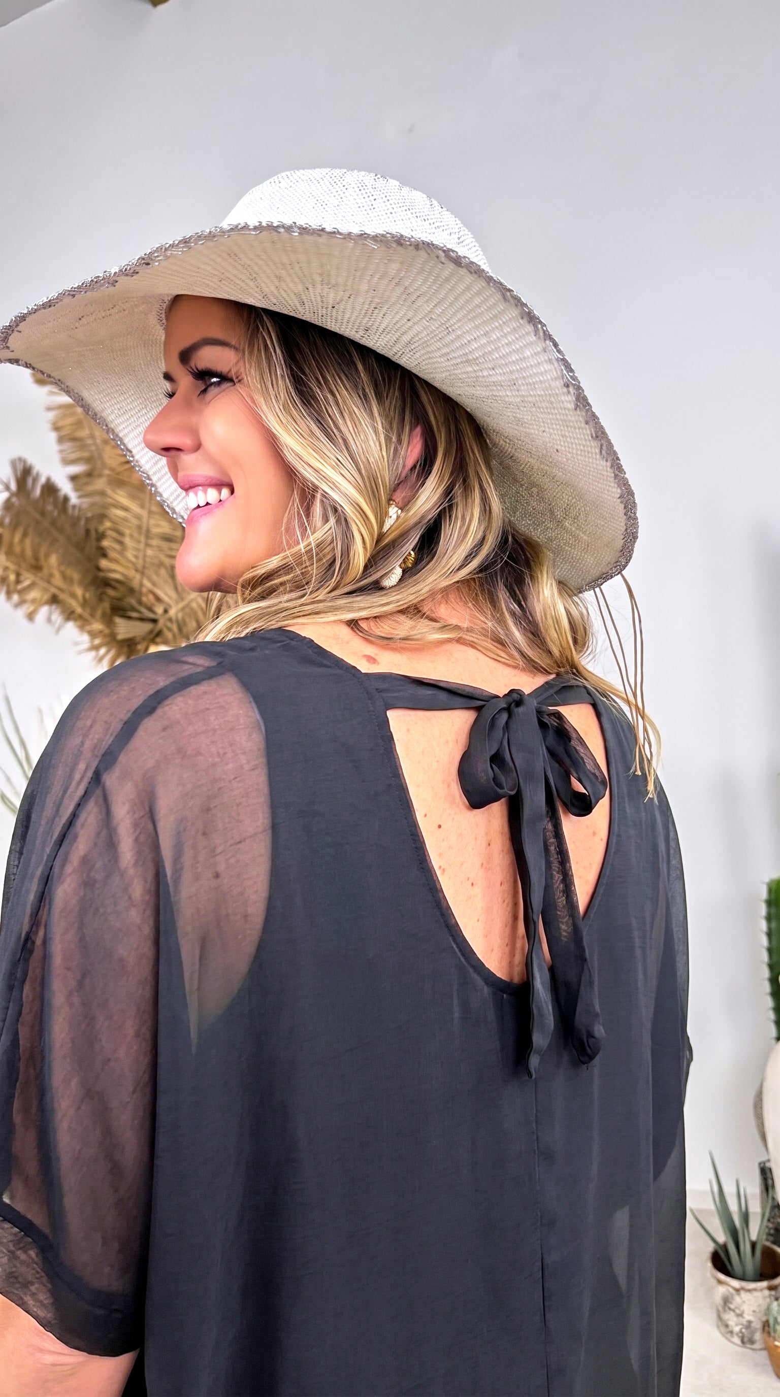 Bluse Silk Touch *Schwarz*