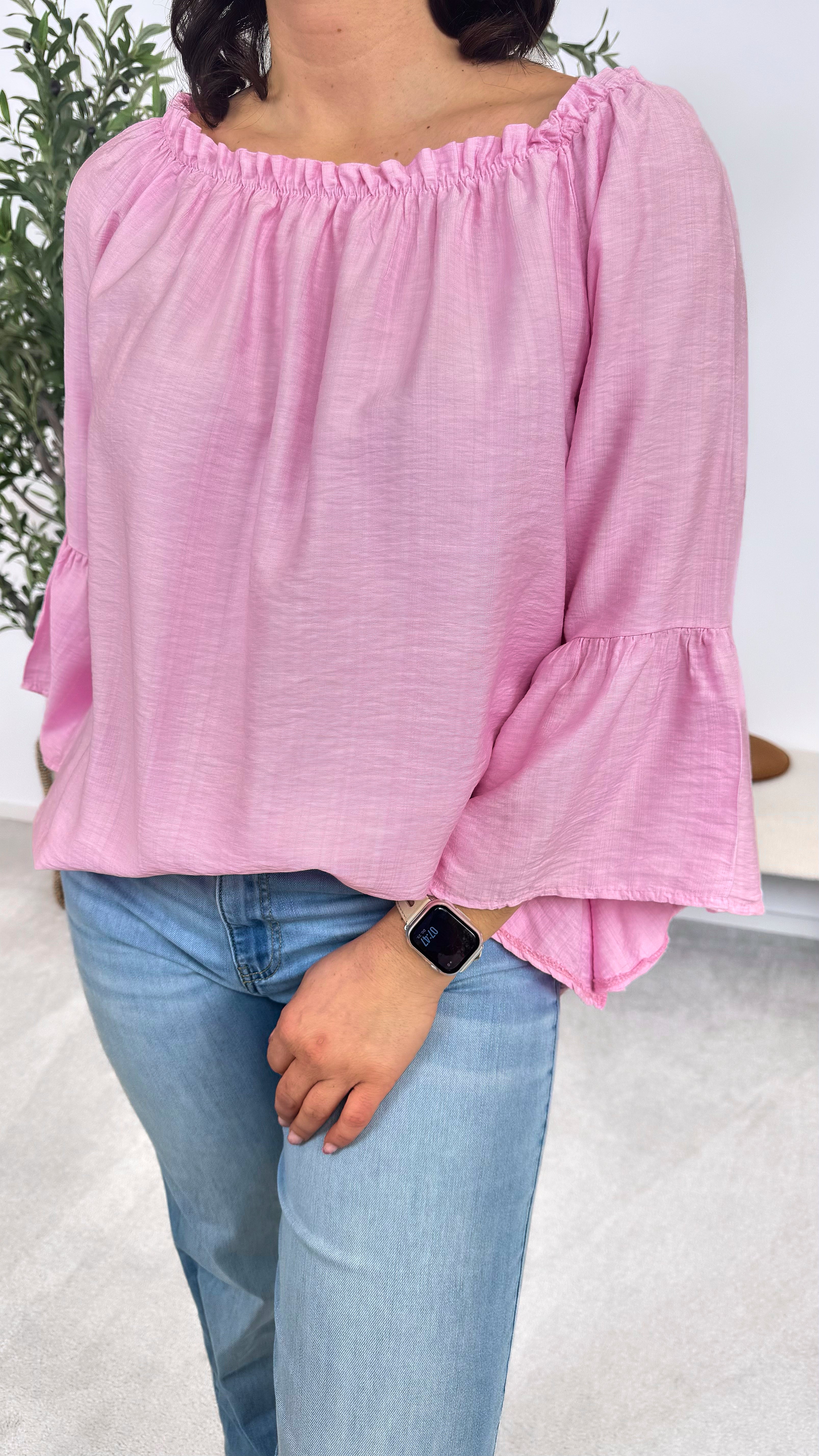 Blusenshirt Lovely Escape *Babypink* (lieferbar ab 7.2.26)