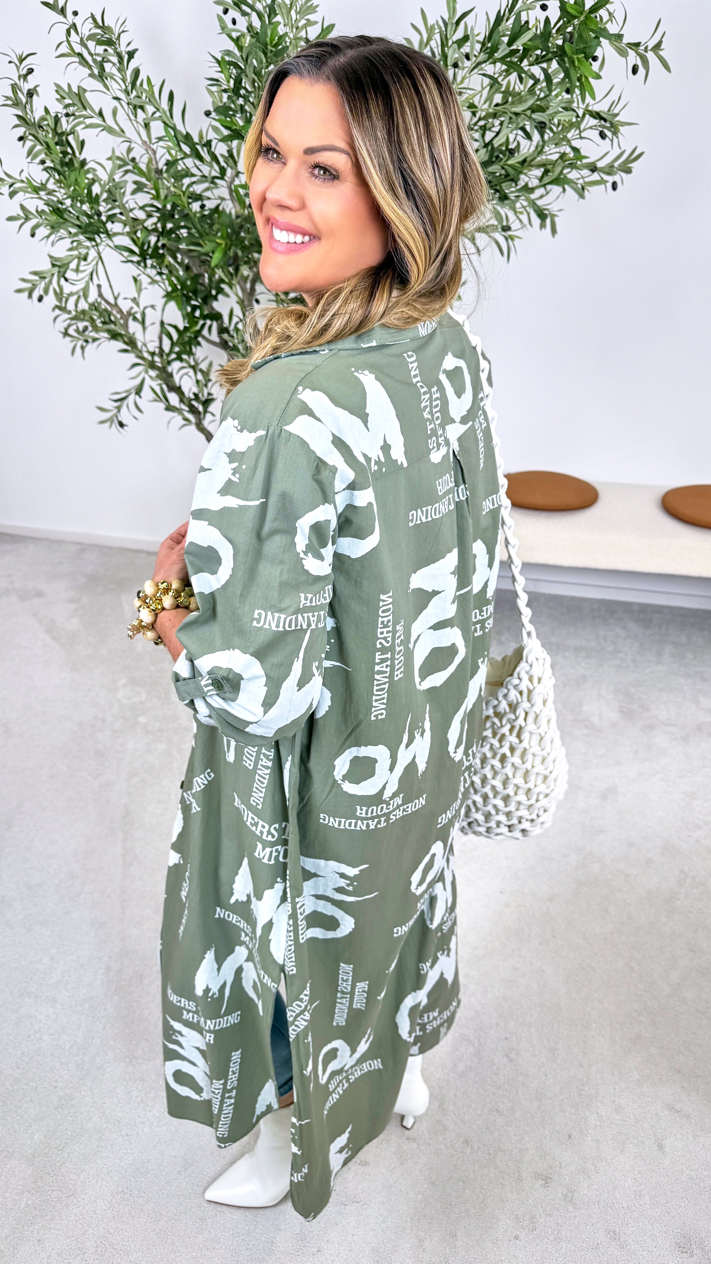 Kaftan Wild Message *Khaki*