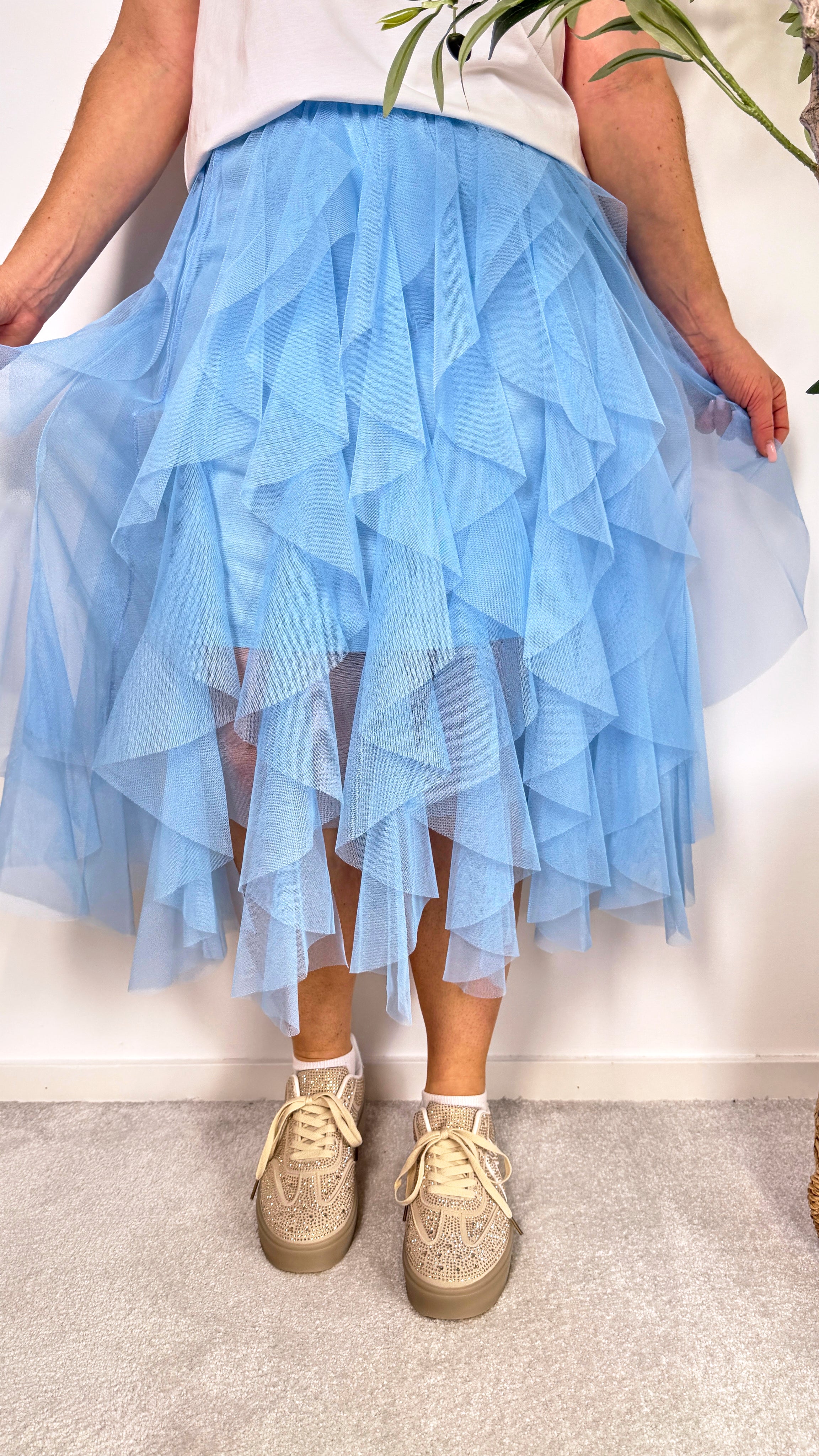 Tüllrock Angel Layer *Blau*