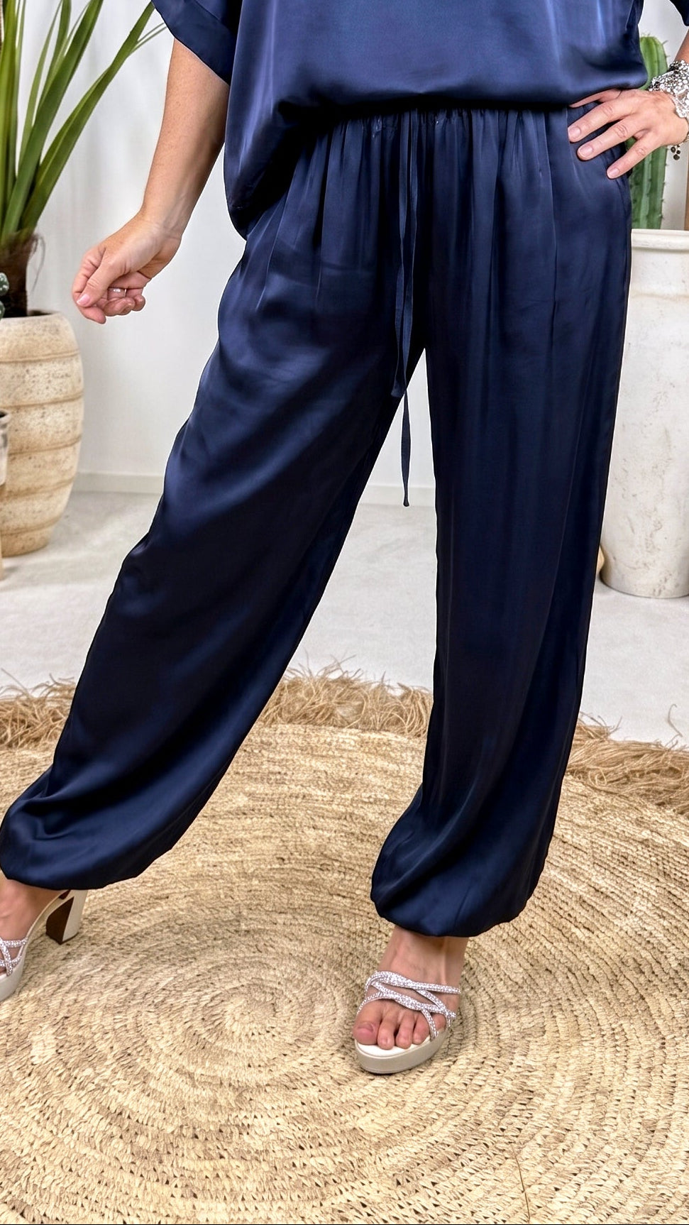 Hose Passion Silk *Dunkelblau*