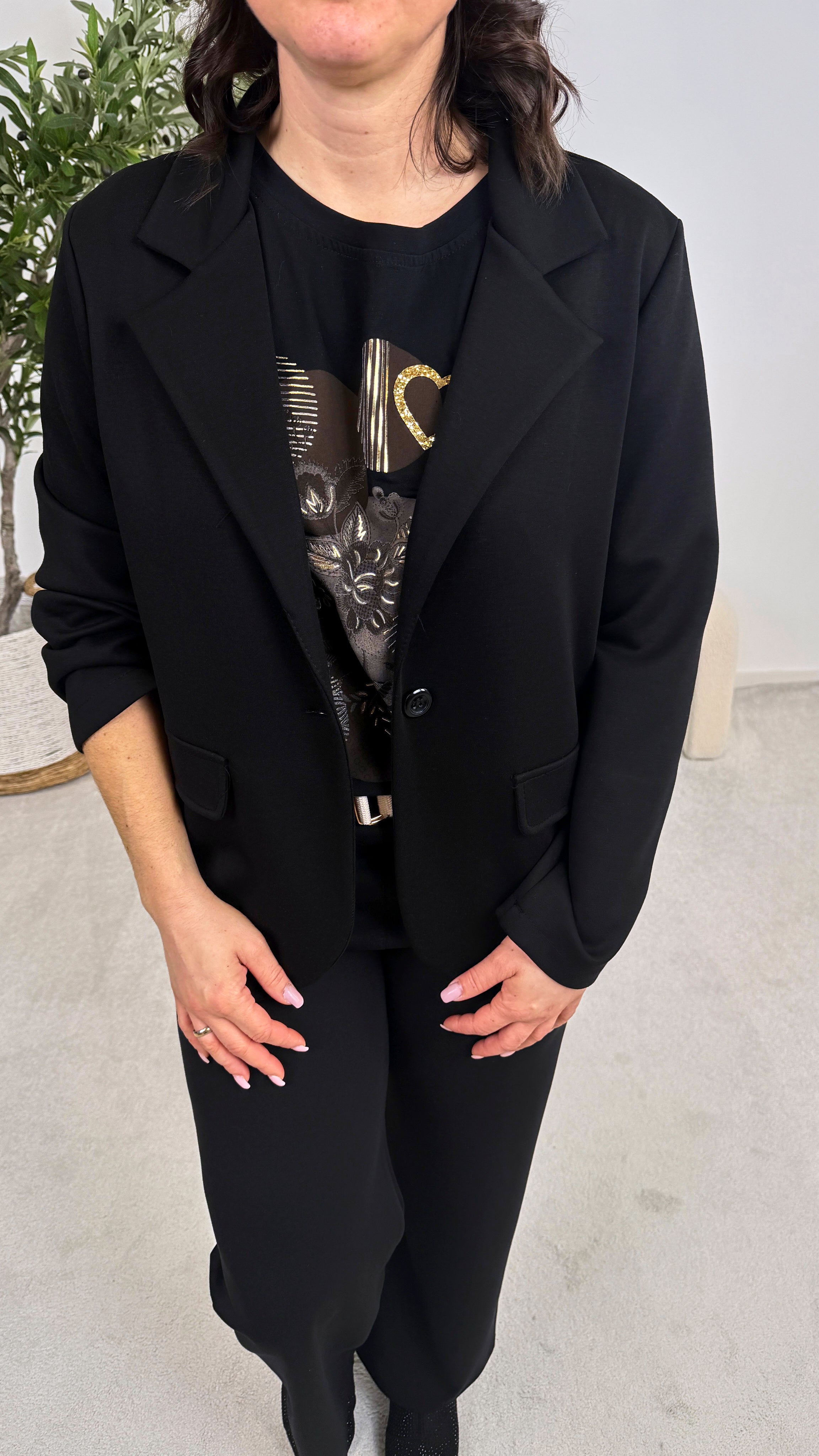 Blazer Boss Babe *Schwarz*