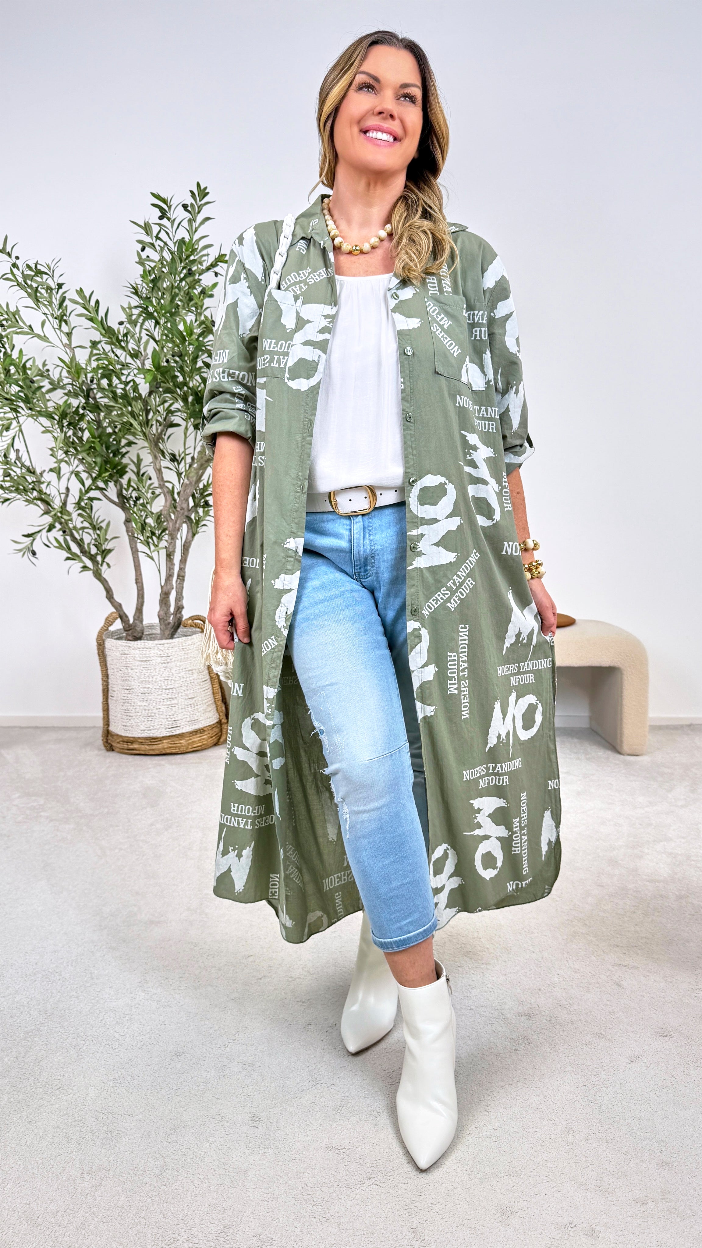 Kaftan Wild Message *Khaki*