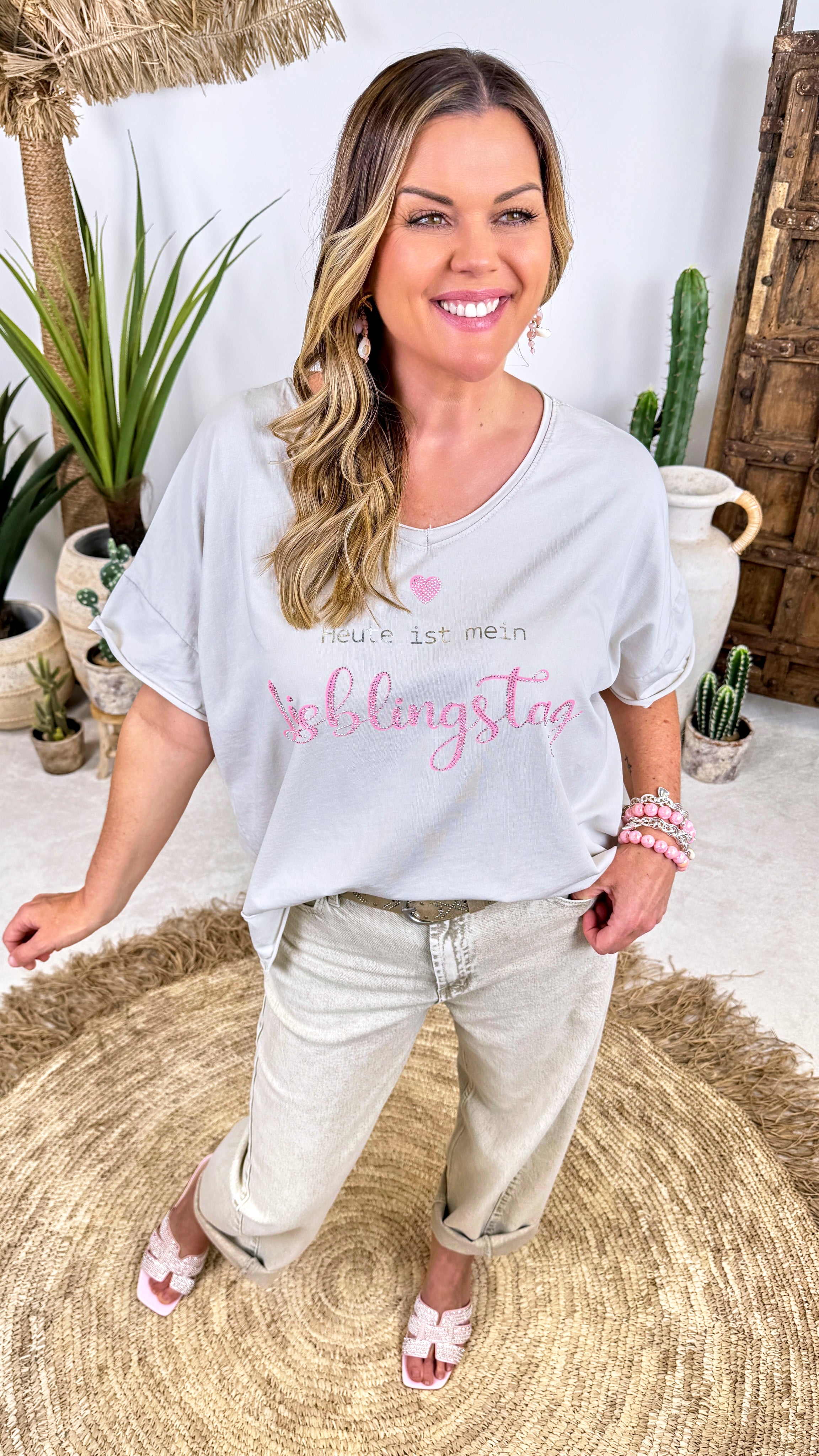 T-Shirt Lieblingstag *Beige*