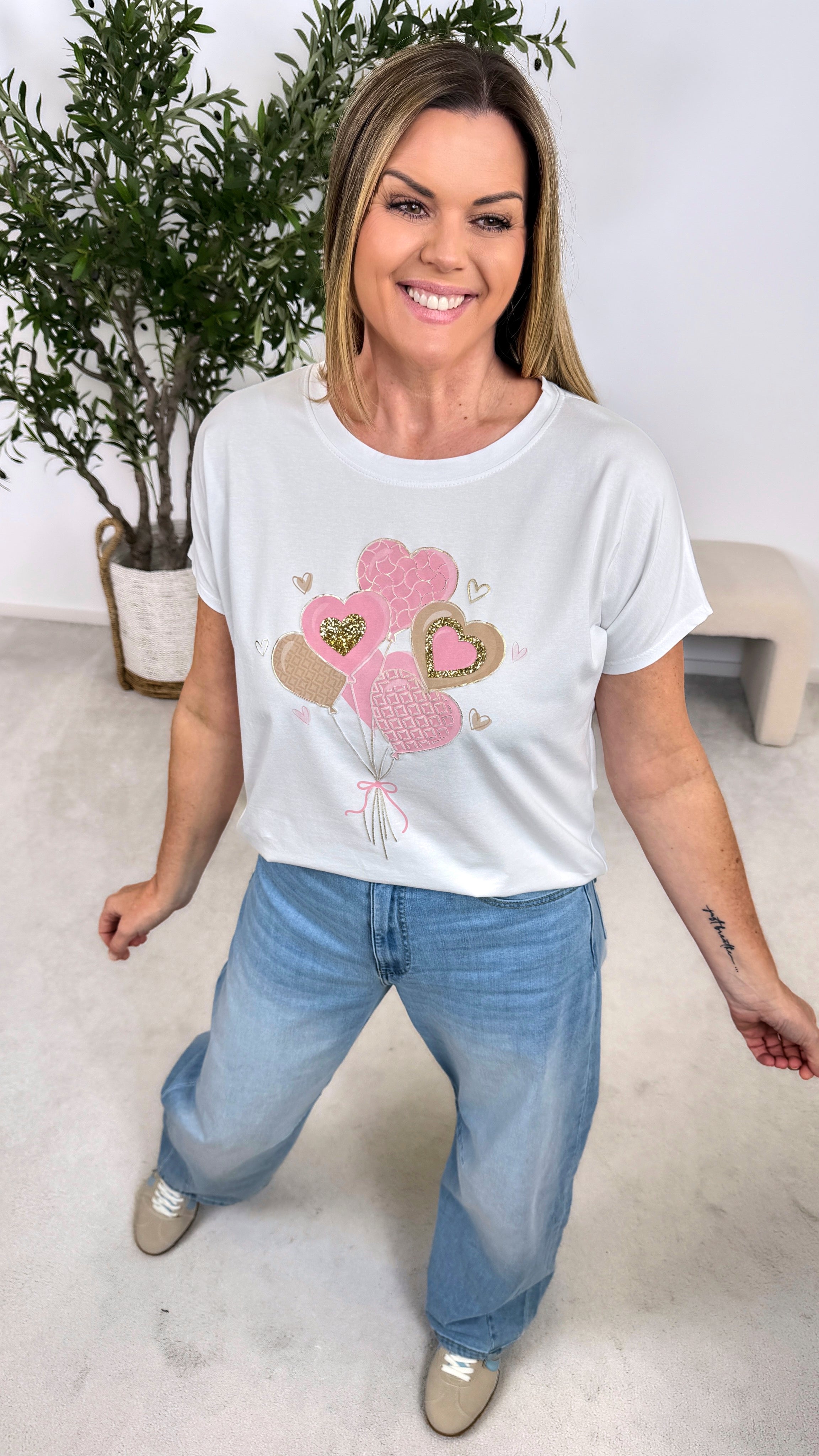 T-Shirt Love Lift *Rosa*