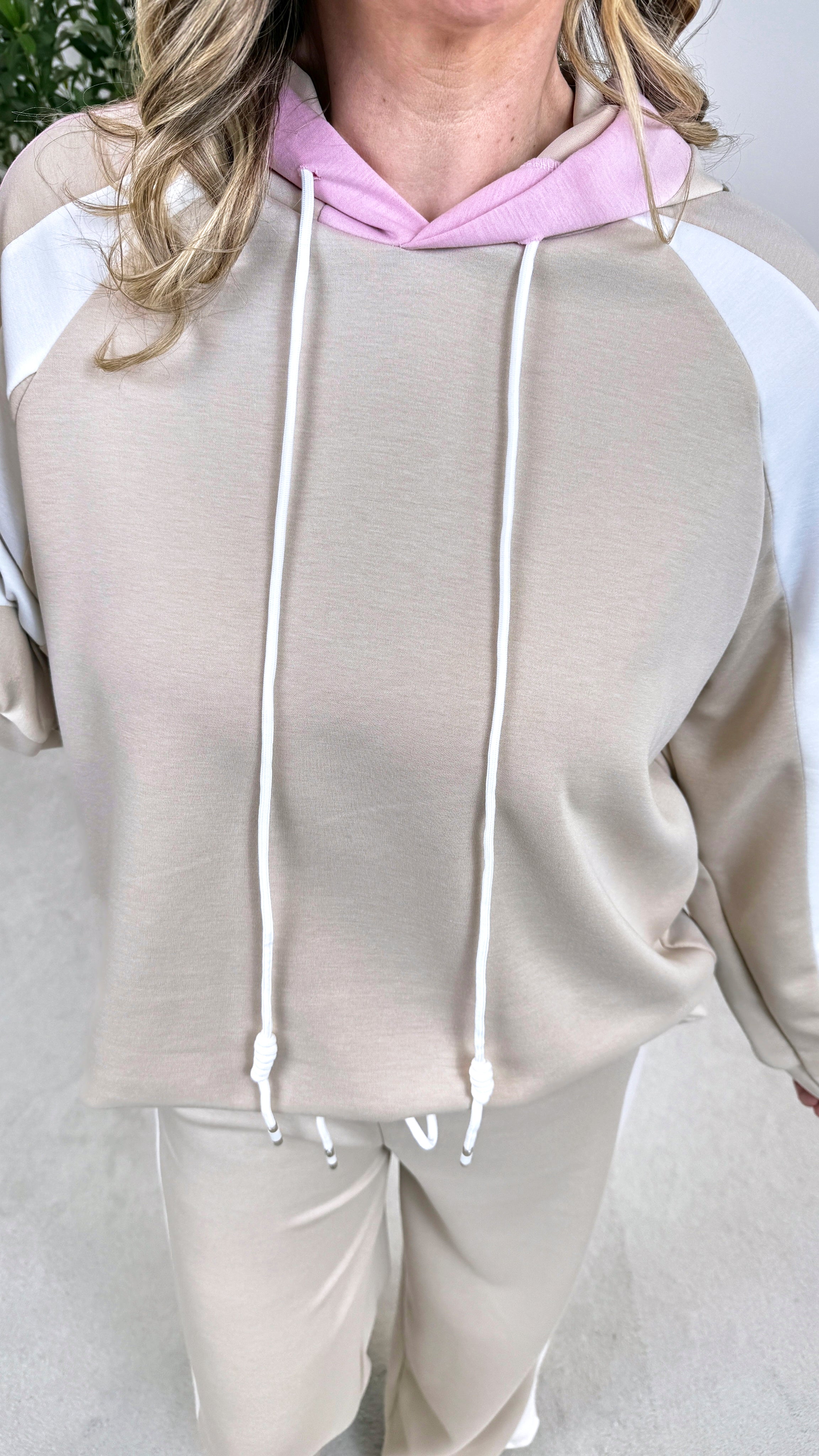 Hoodie Power Relax *Beige*