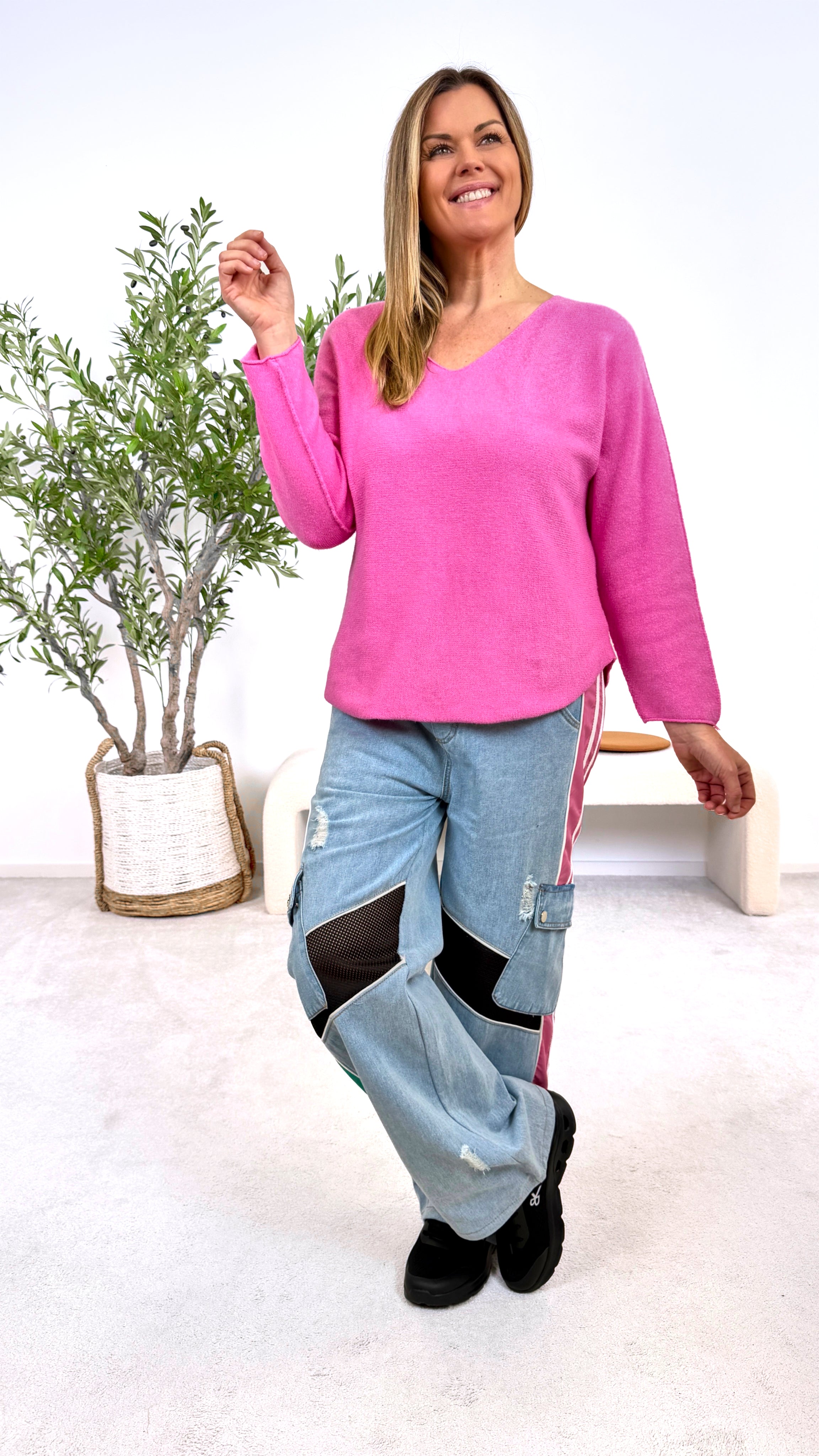 Pullover Gentle Vibes *Pink*