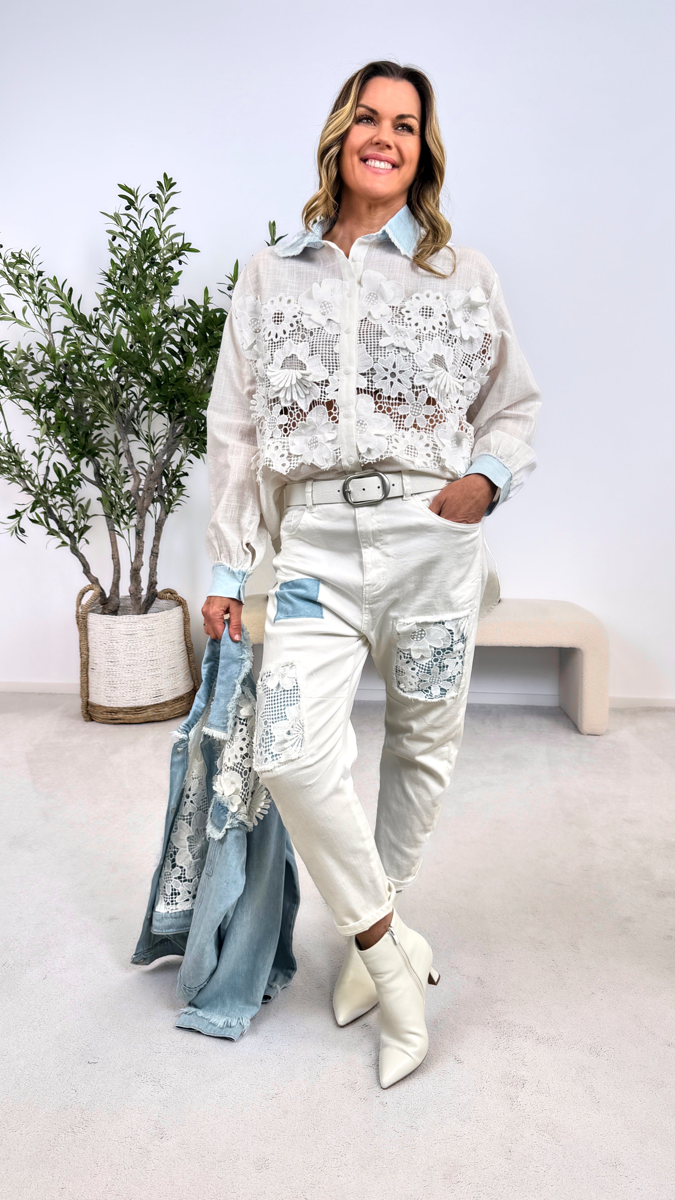 Bluse Princess Bloom (lieferbar ab 13.2.26)