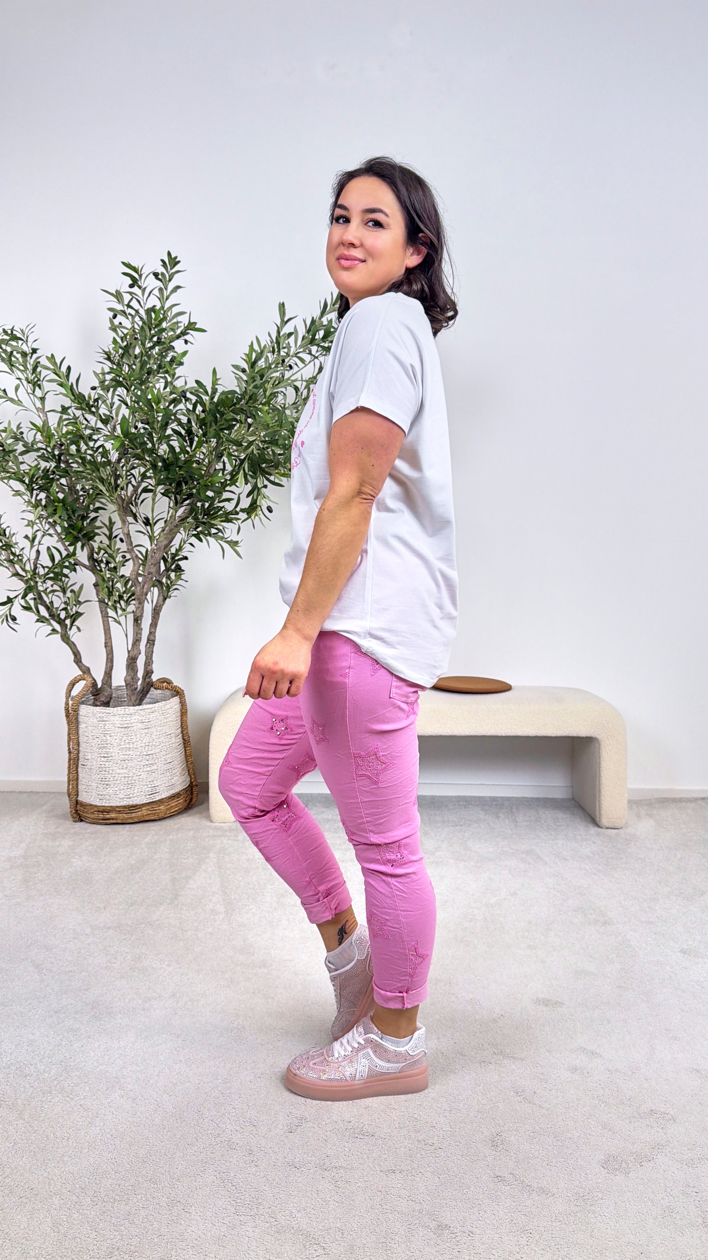 T-Shirt Poetic Paris *Pink*