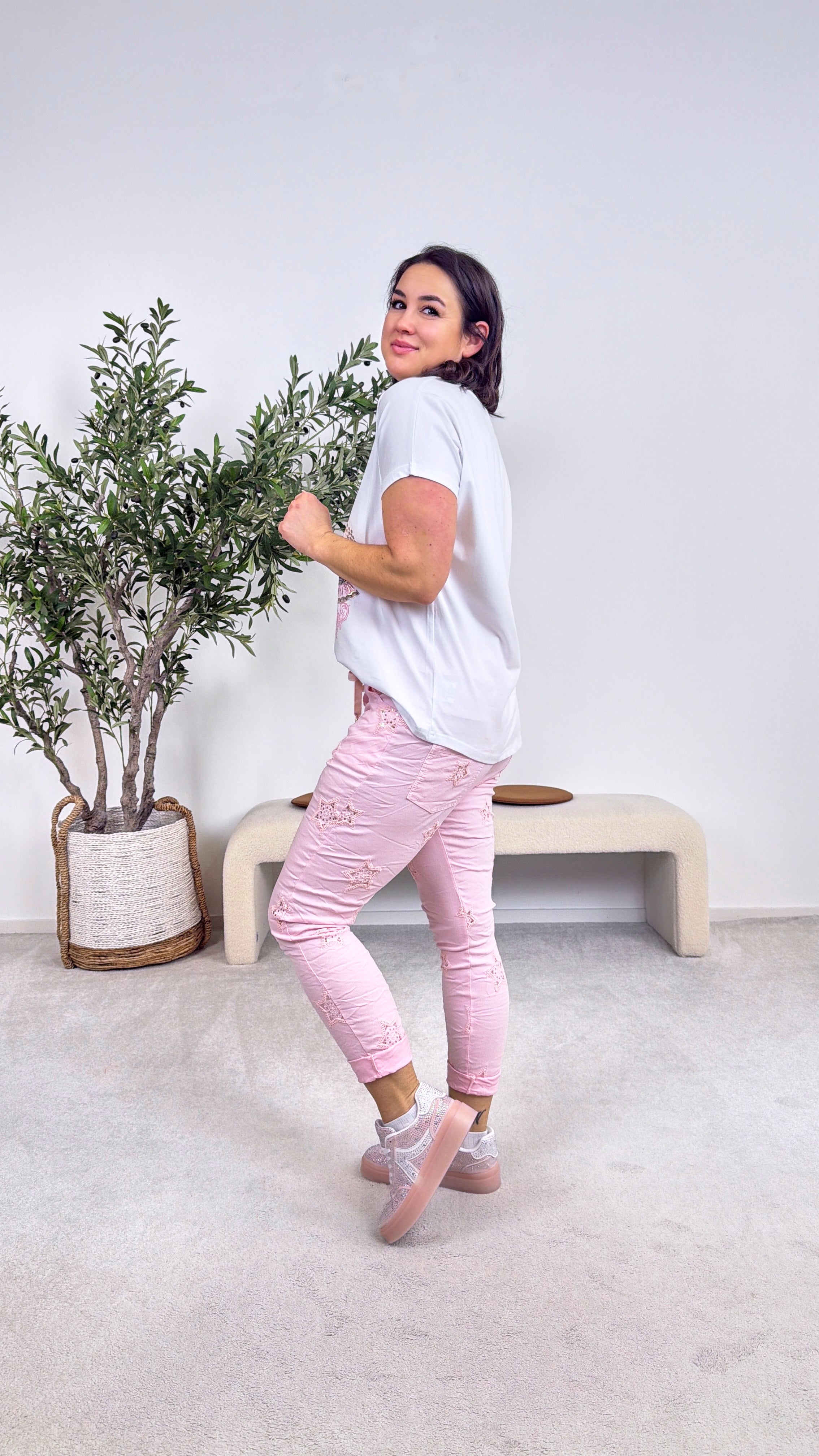 Jogpants Cosmic Shine *Rosa*