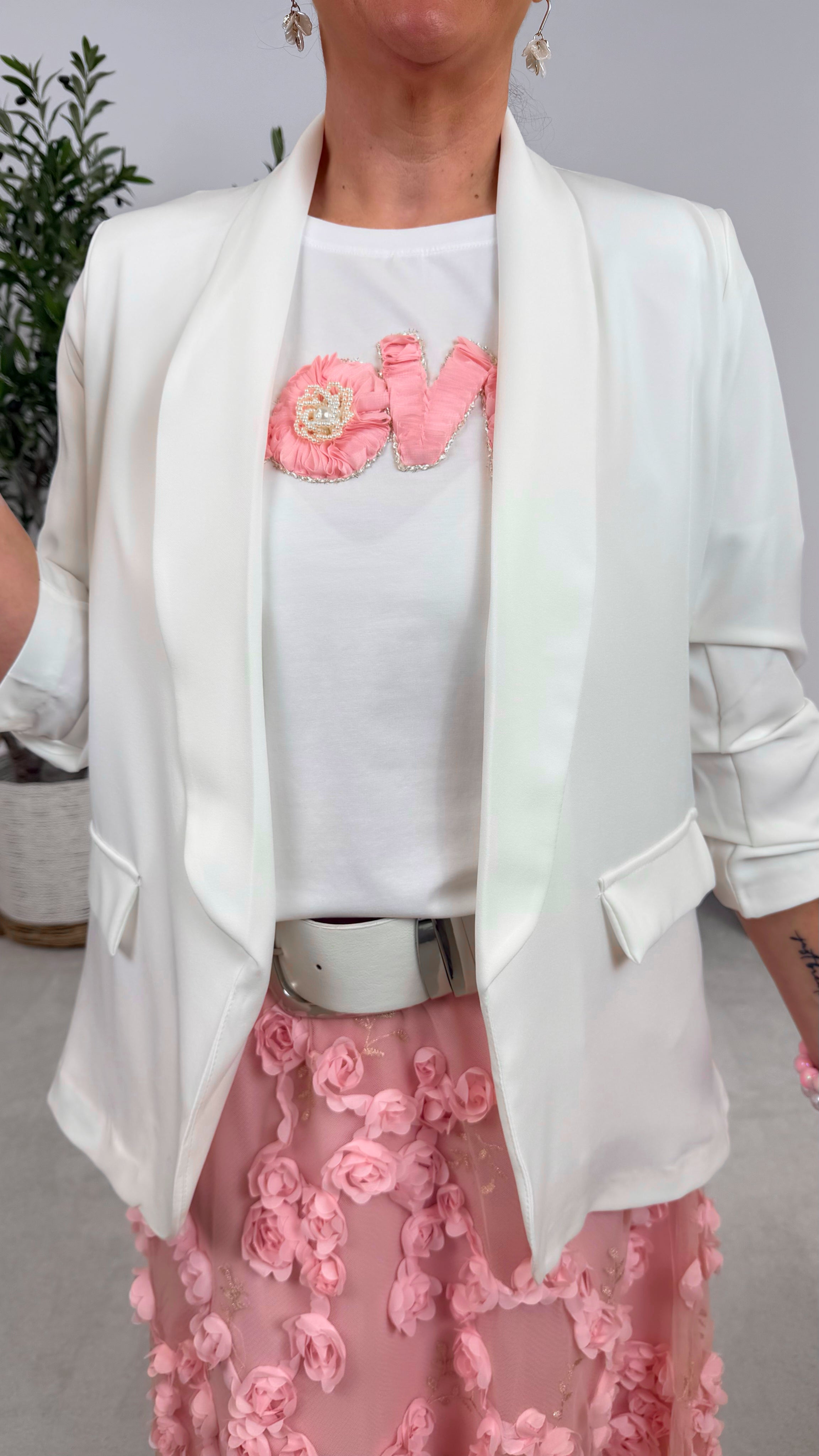 Blazer Strong Woman *Weiß*