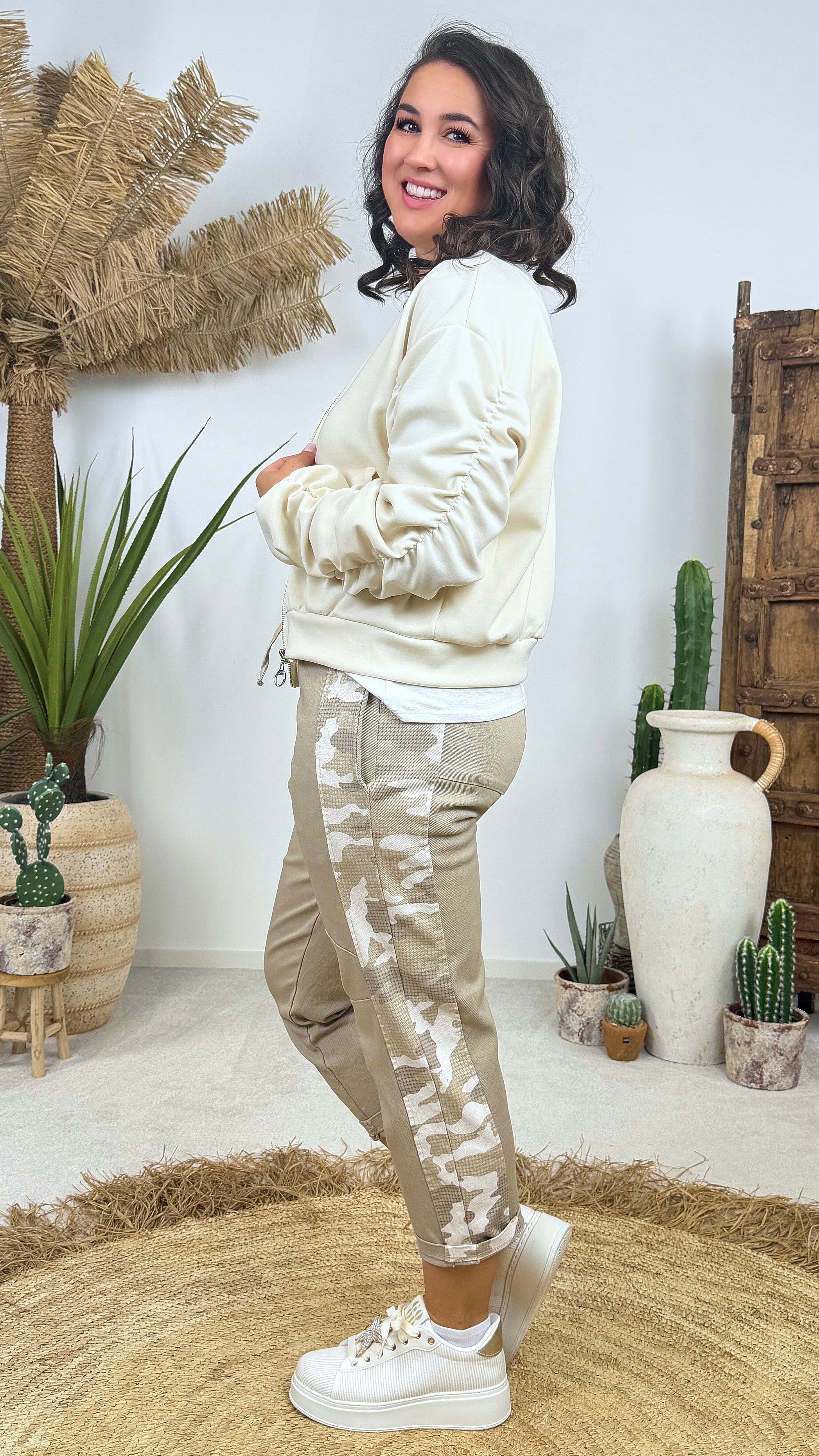 Hose Camouflage Sidetrack *Beige*