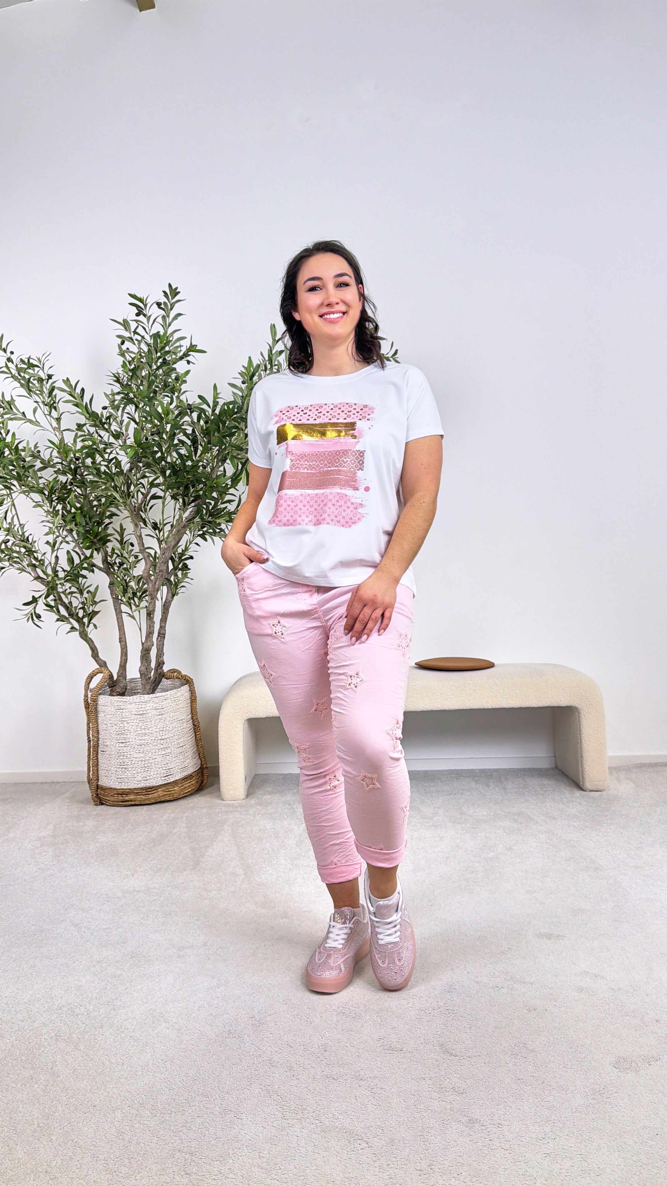 T-Shirt Golden Fever *Rosa*