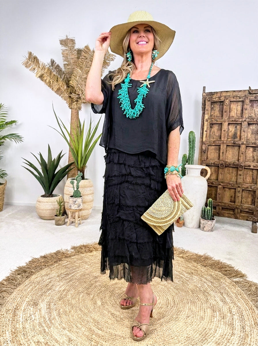 Kleid Dream Layer *Schwarz*