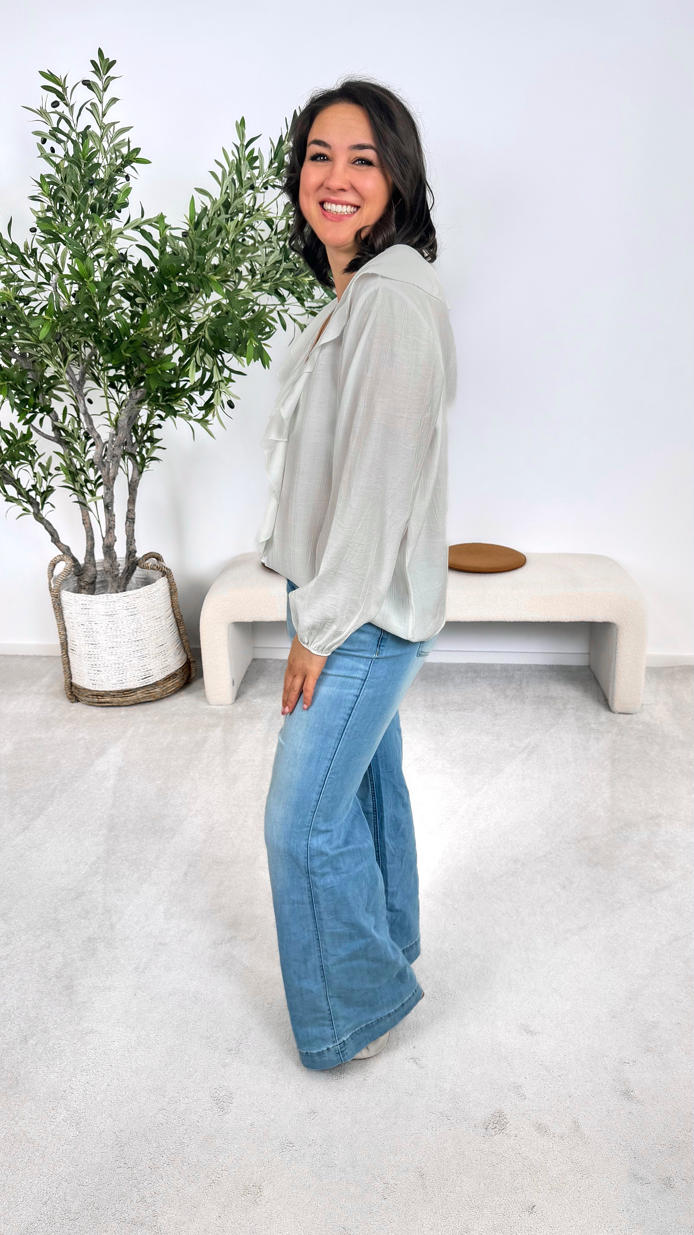 Bluse Pure Spring *Off-Weiß*