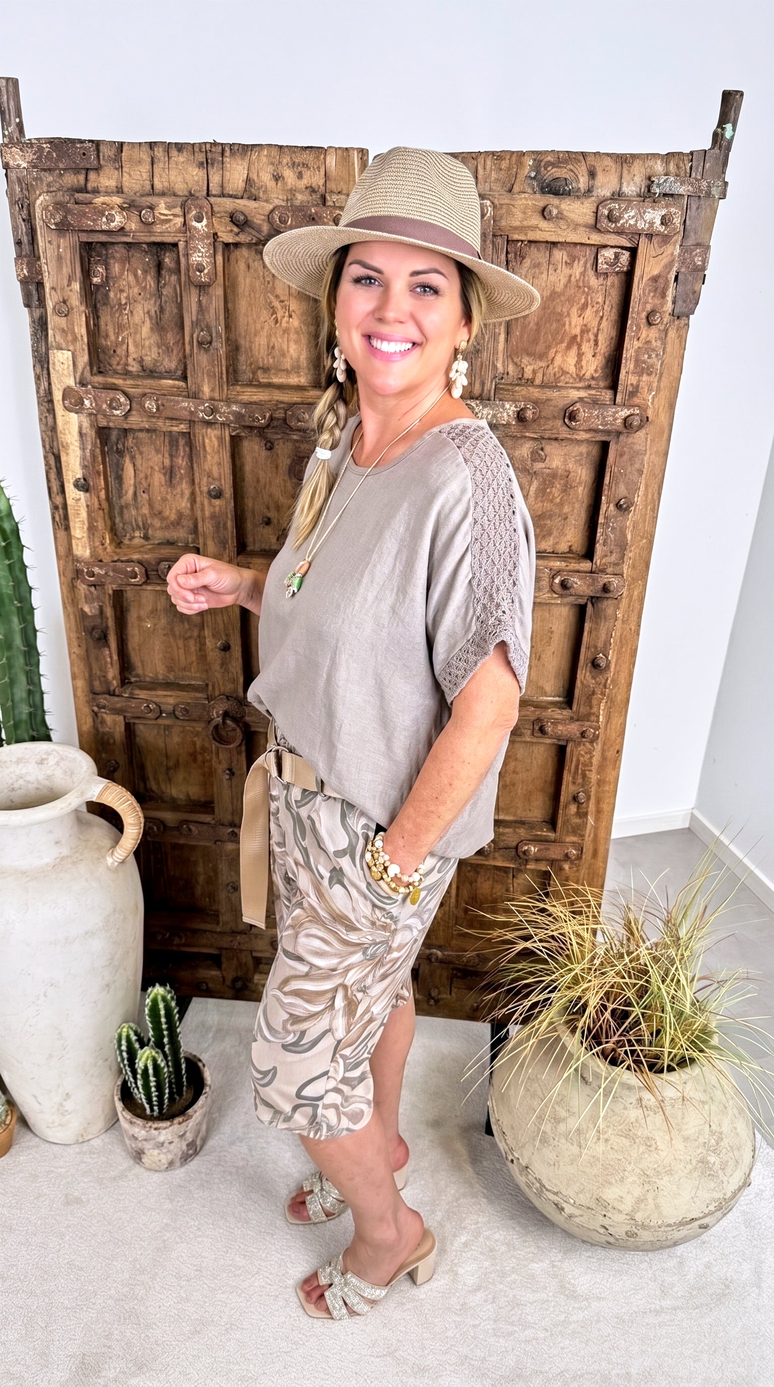 Blusenshirt Pure Balance *Taupe*