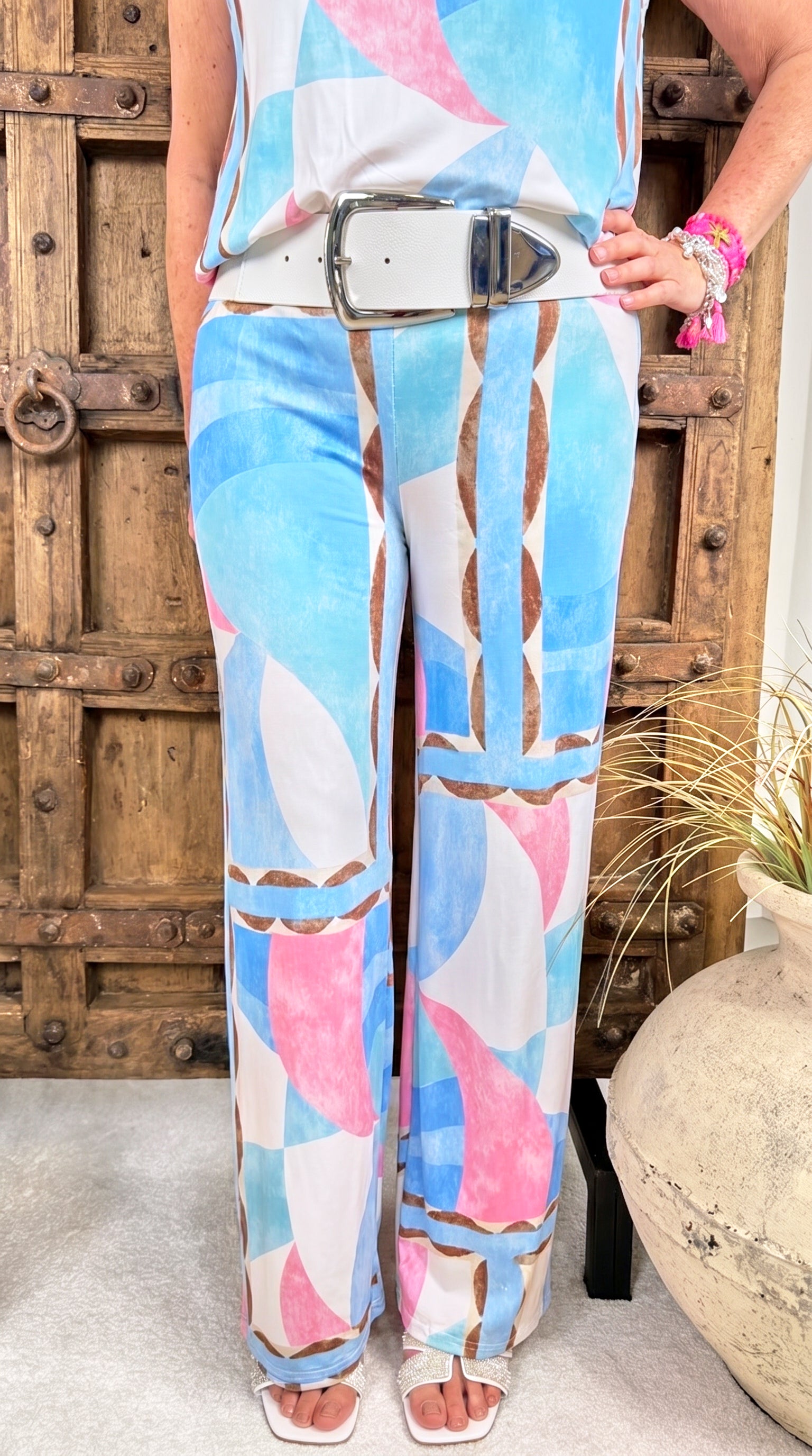 Culotte Hose Ocean Candy *Blau/Rosa*