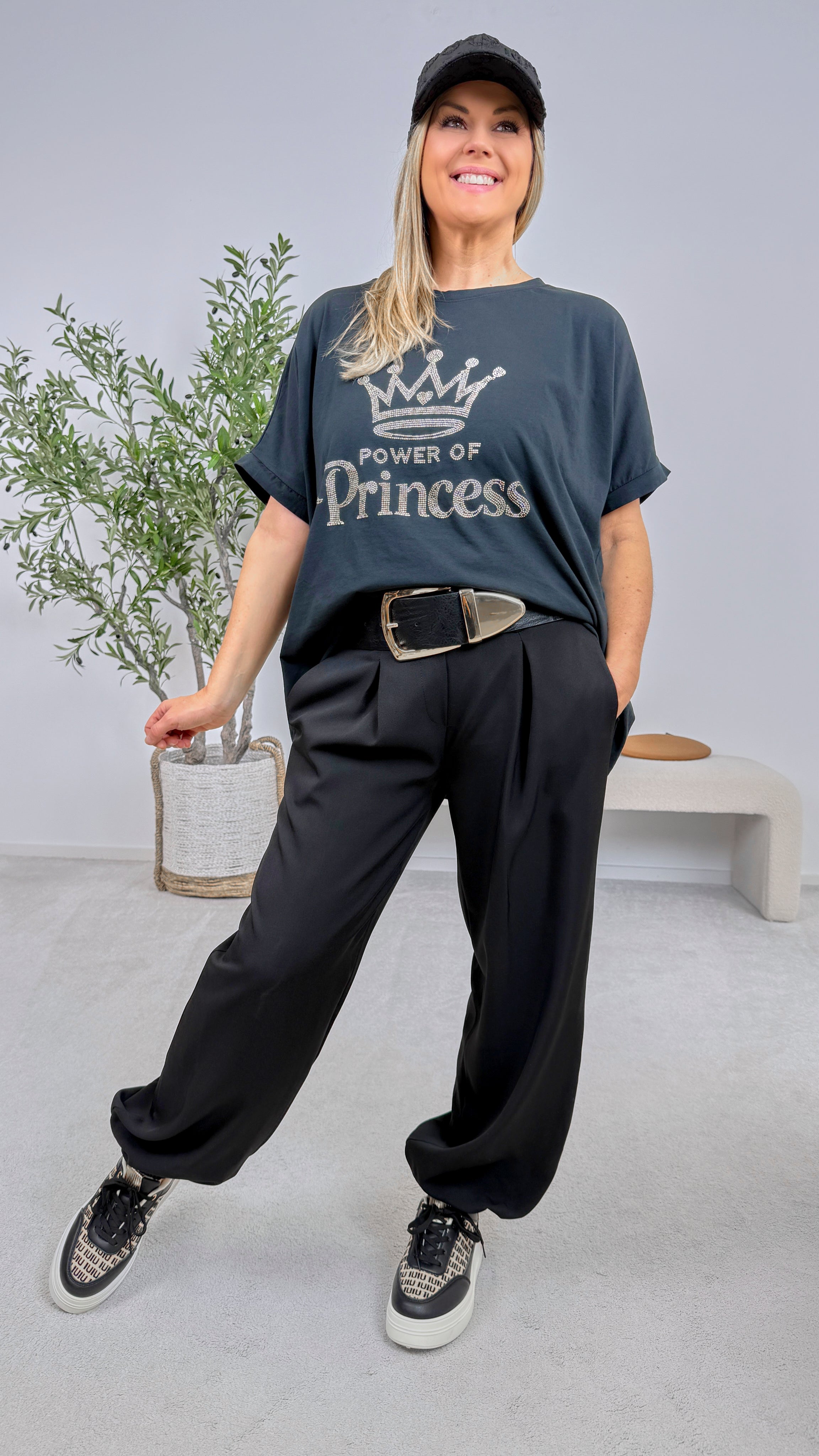 T-Shirt Power of Princess Glam (2 Farben)