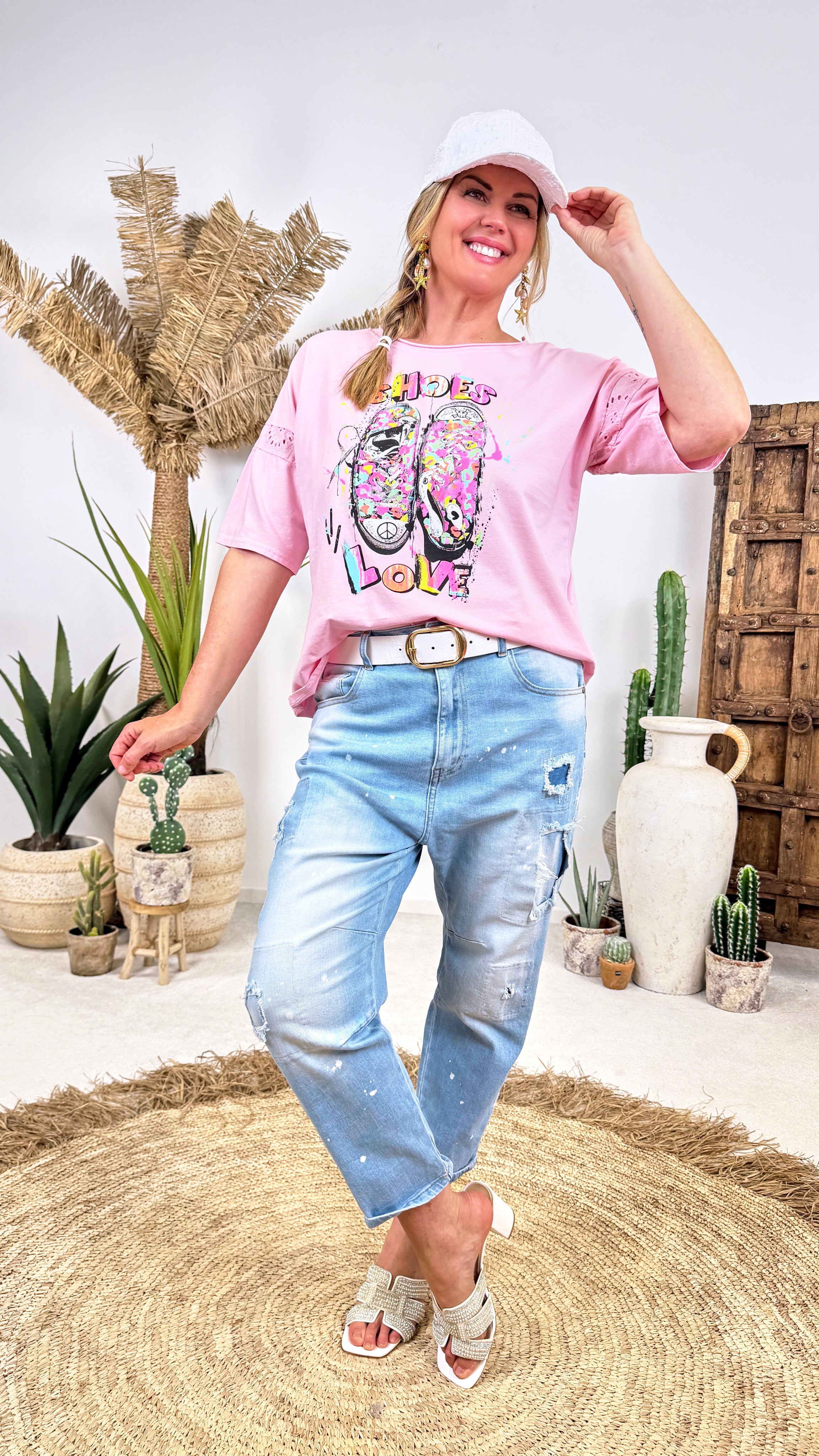 T-Shirt Sweet Sneaker *Rosa*
