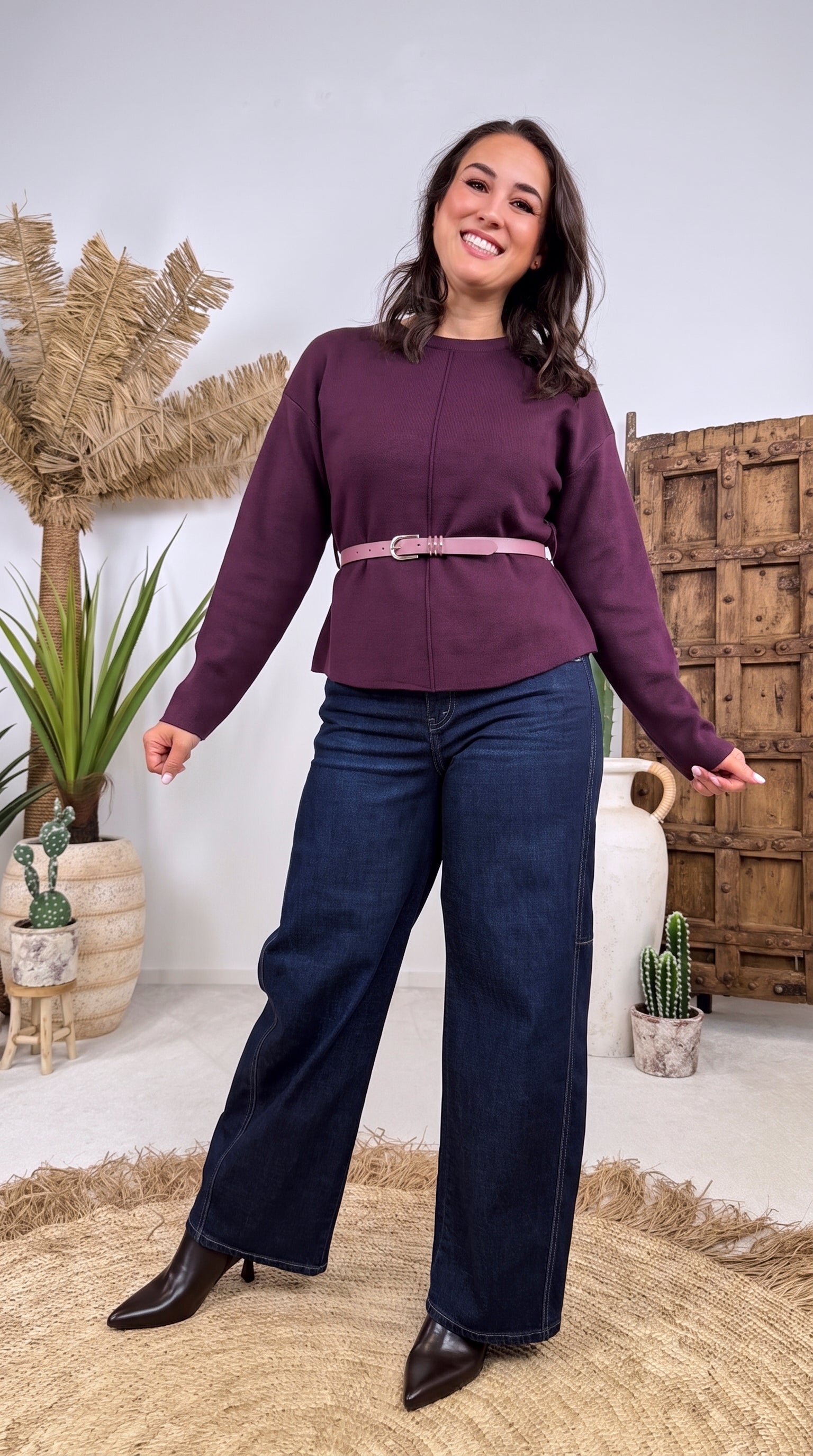 Pullover Isogon *Bordeaux*