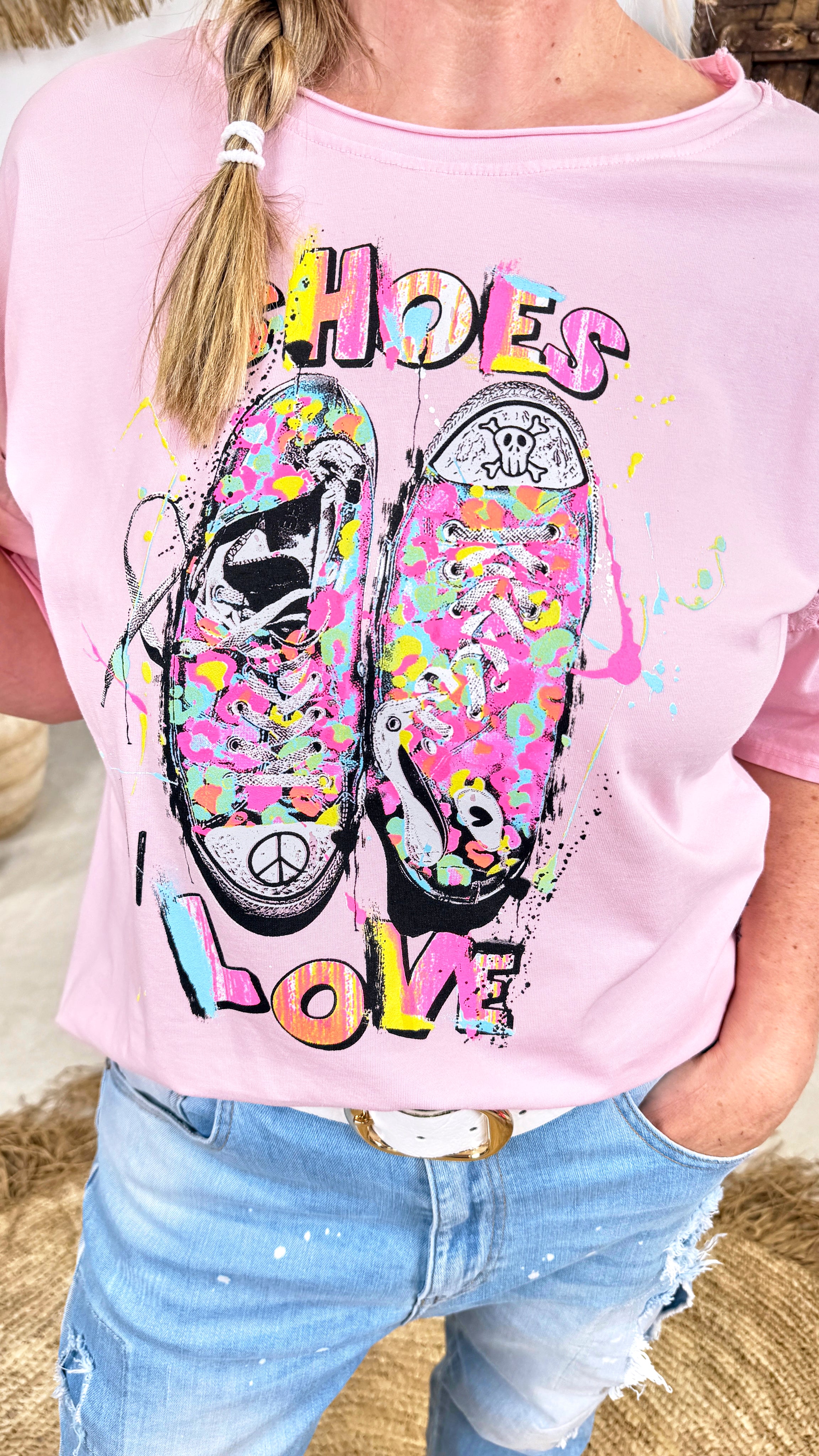 T-Shirt Sweet Sneaker *Rosa*