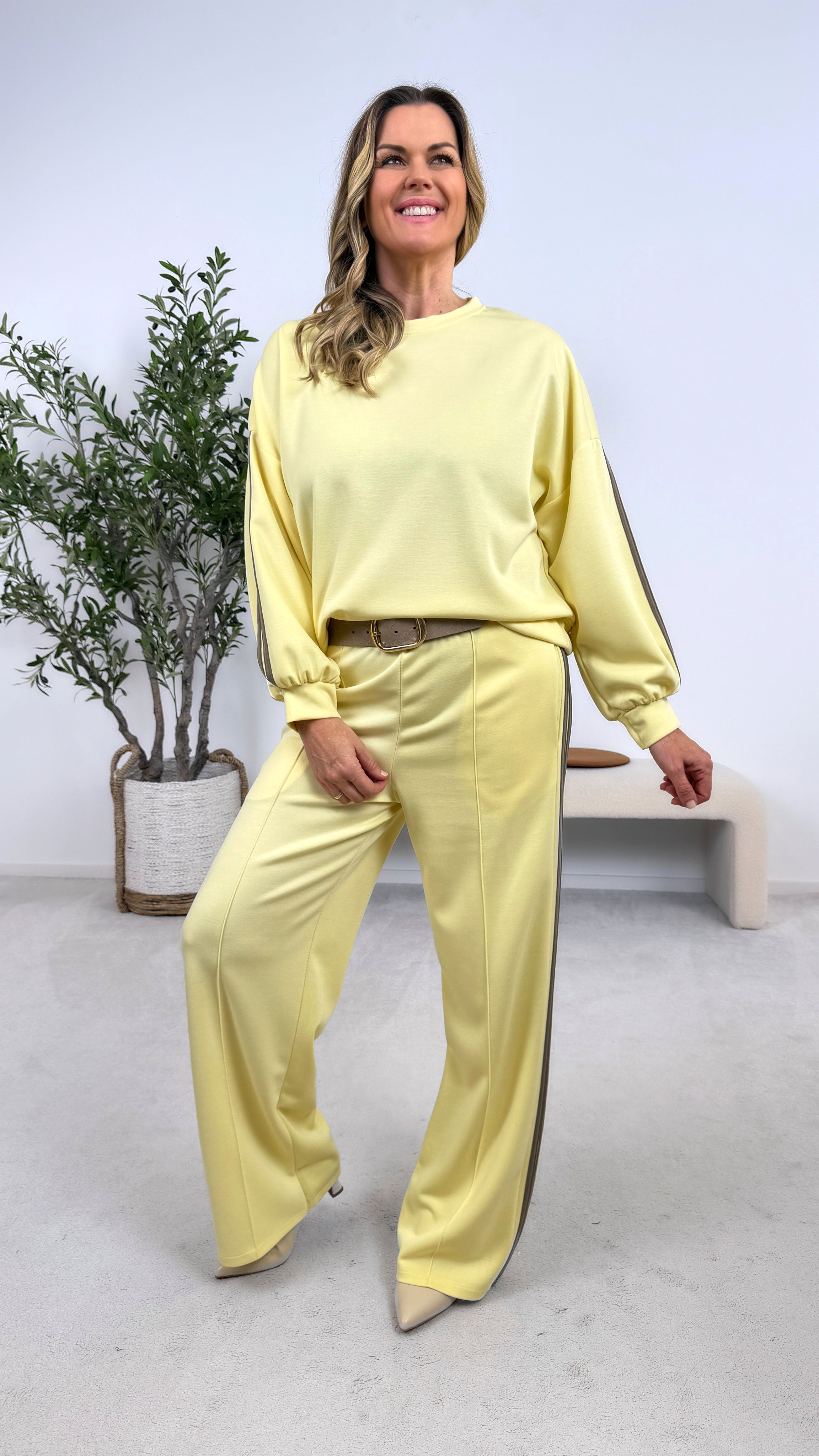 Sweathose Soft Essential *Gelb*