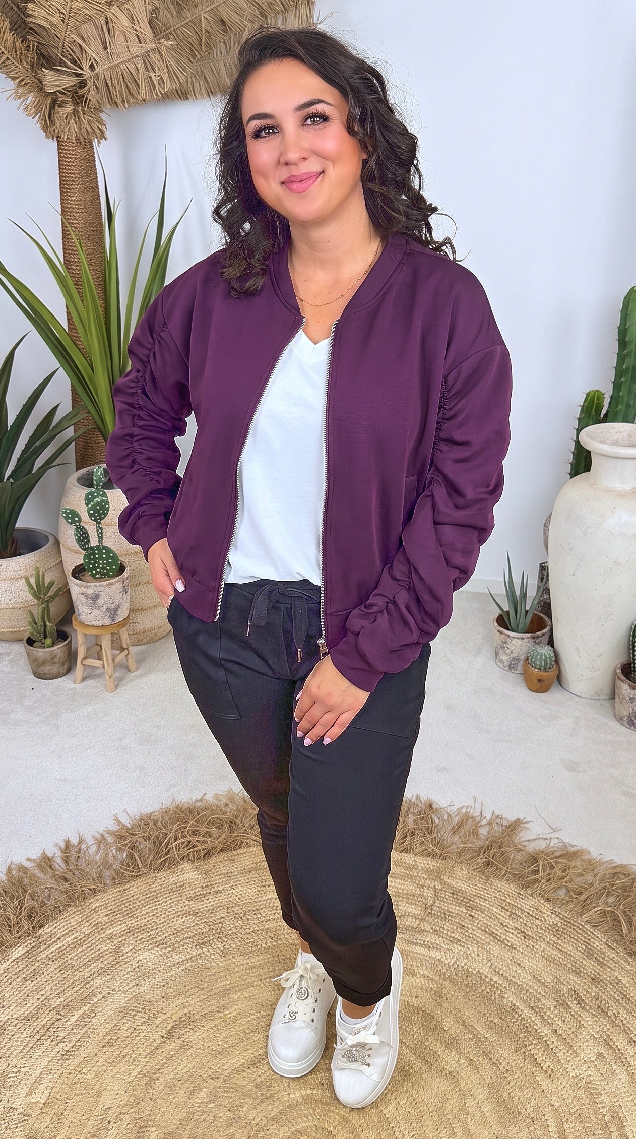 Jacke Lyra *Bordeaux*