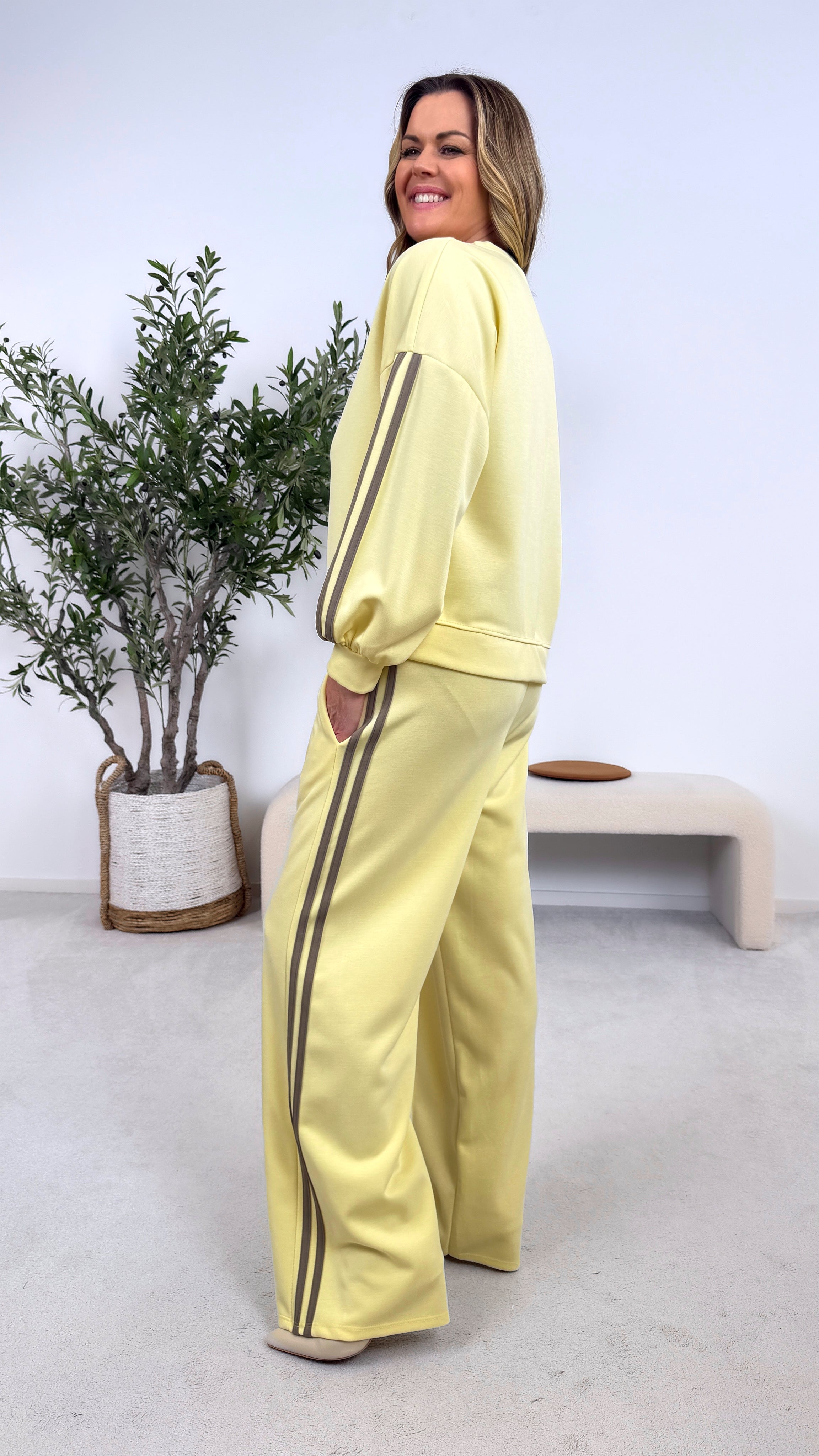 Sweathose Soft Essential *Gelb*