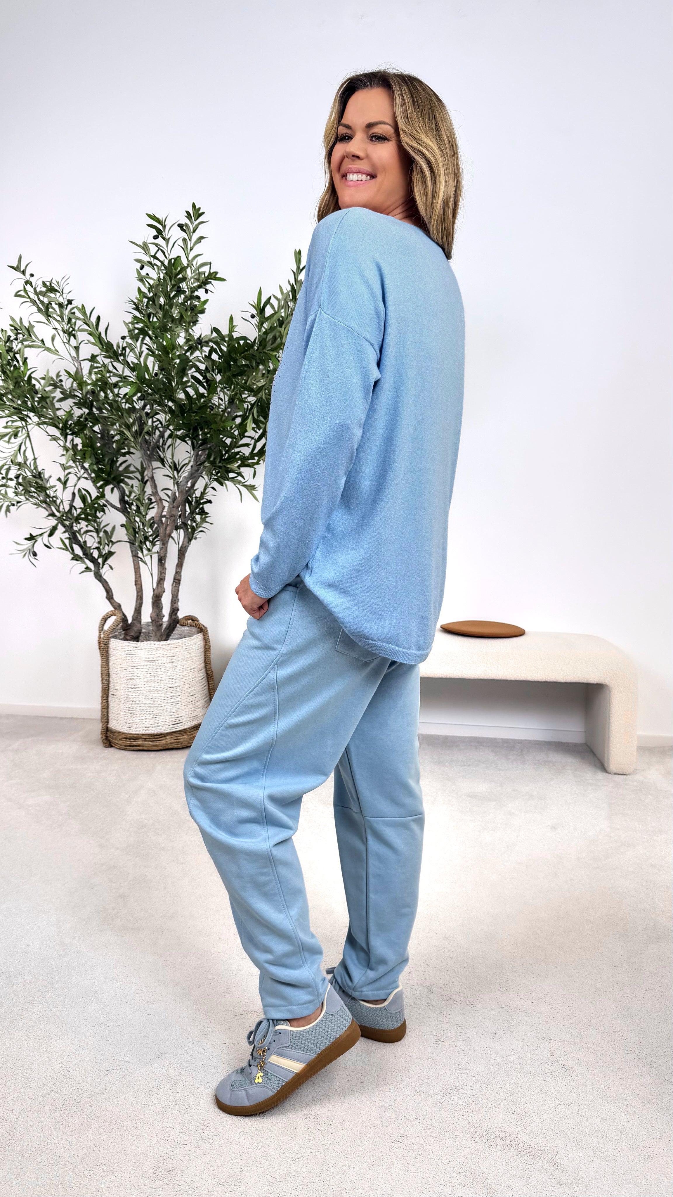 Sweathose Casual Day *Blau*