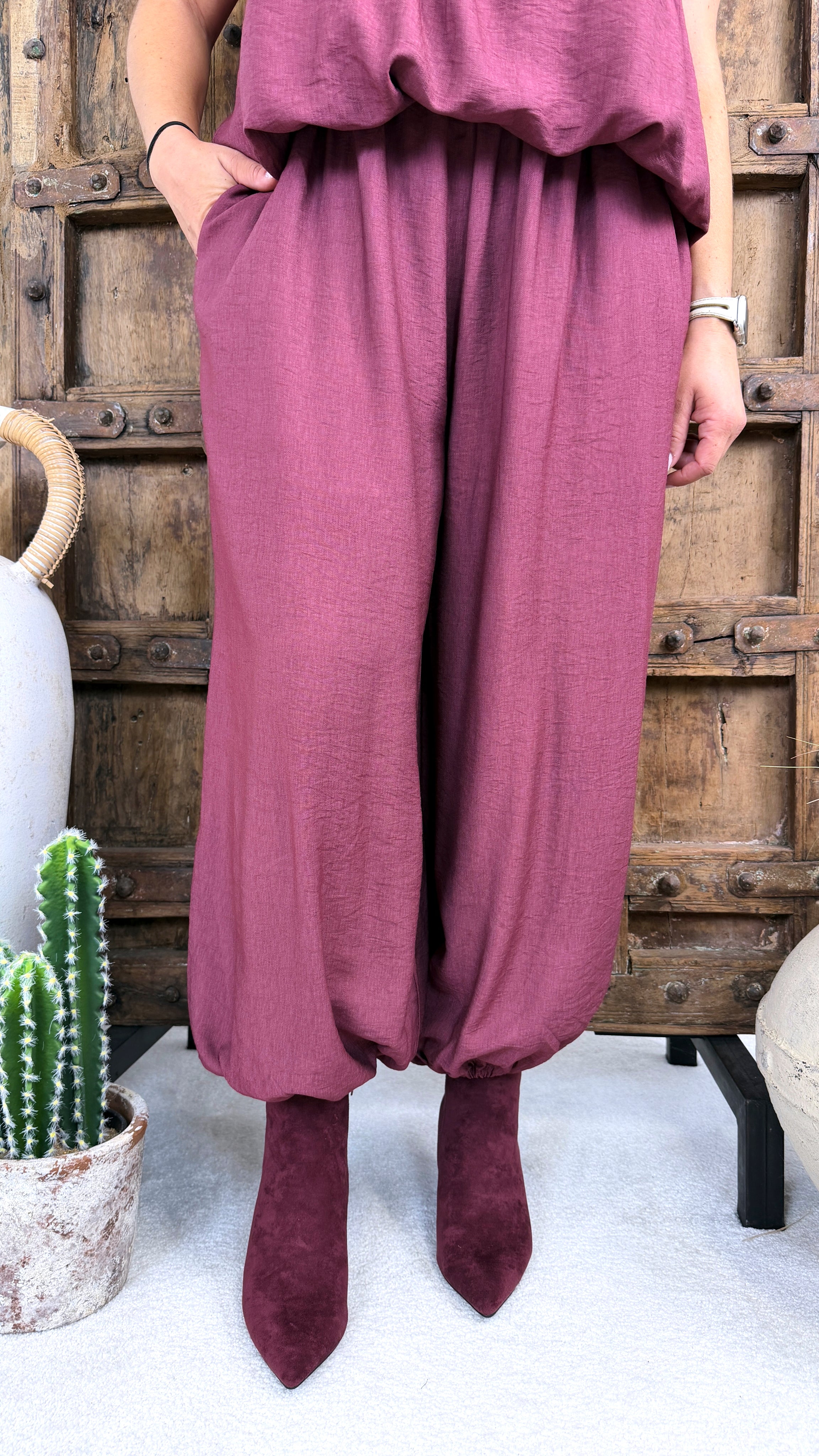 Hose Haremina *Bordeaux*