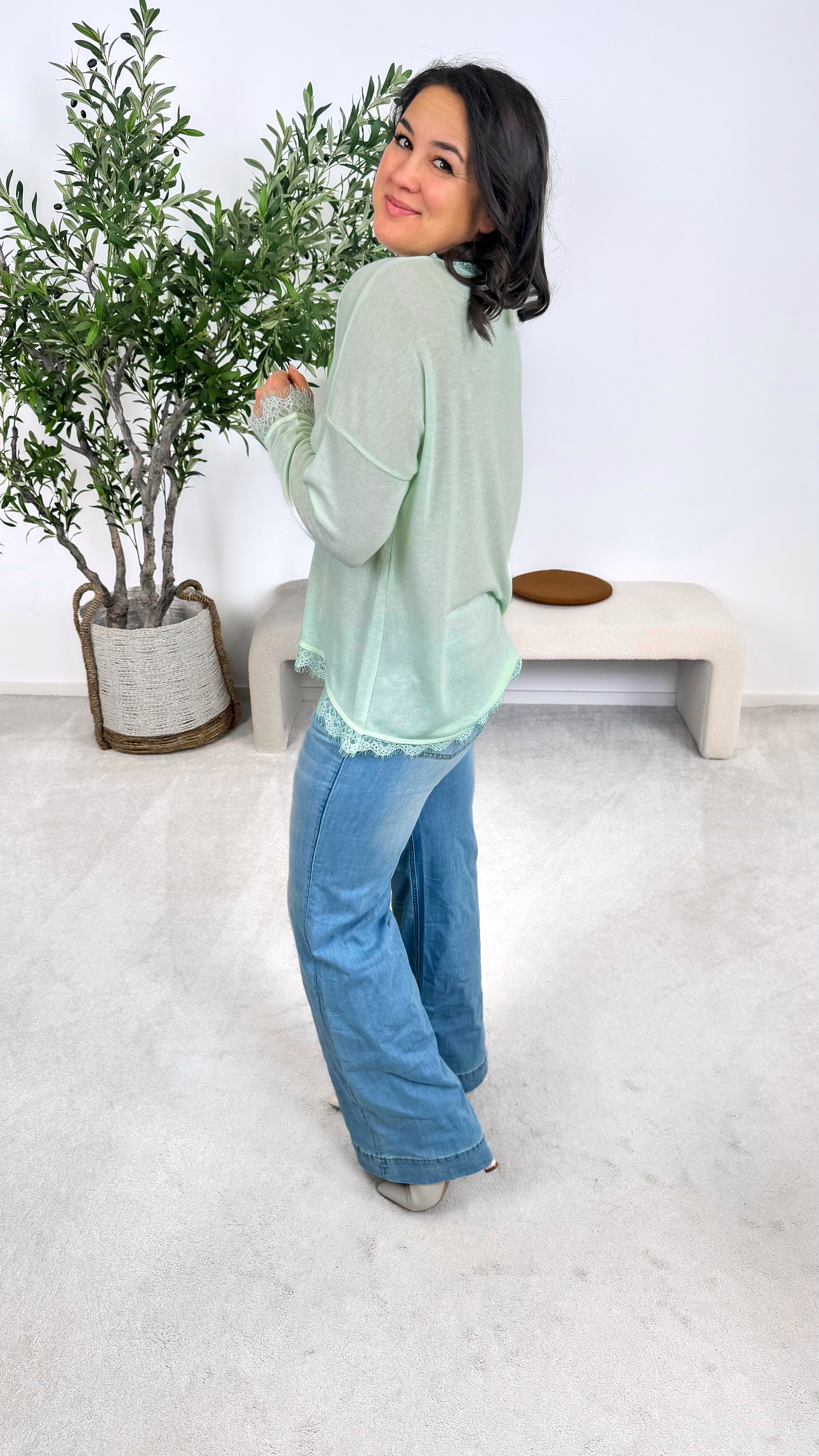 Langarmshirt Pure Poetry *Mint*