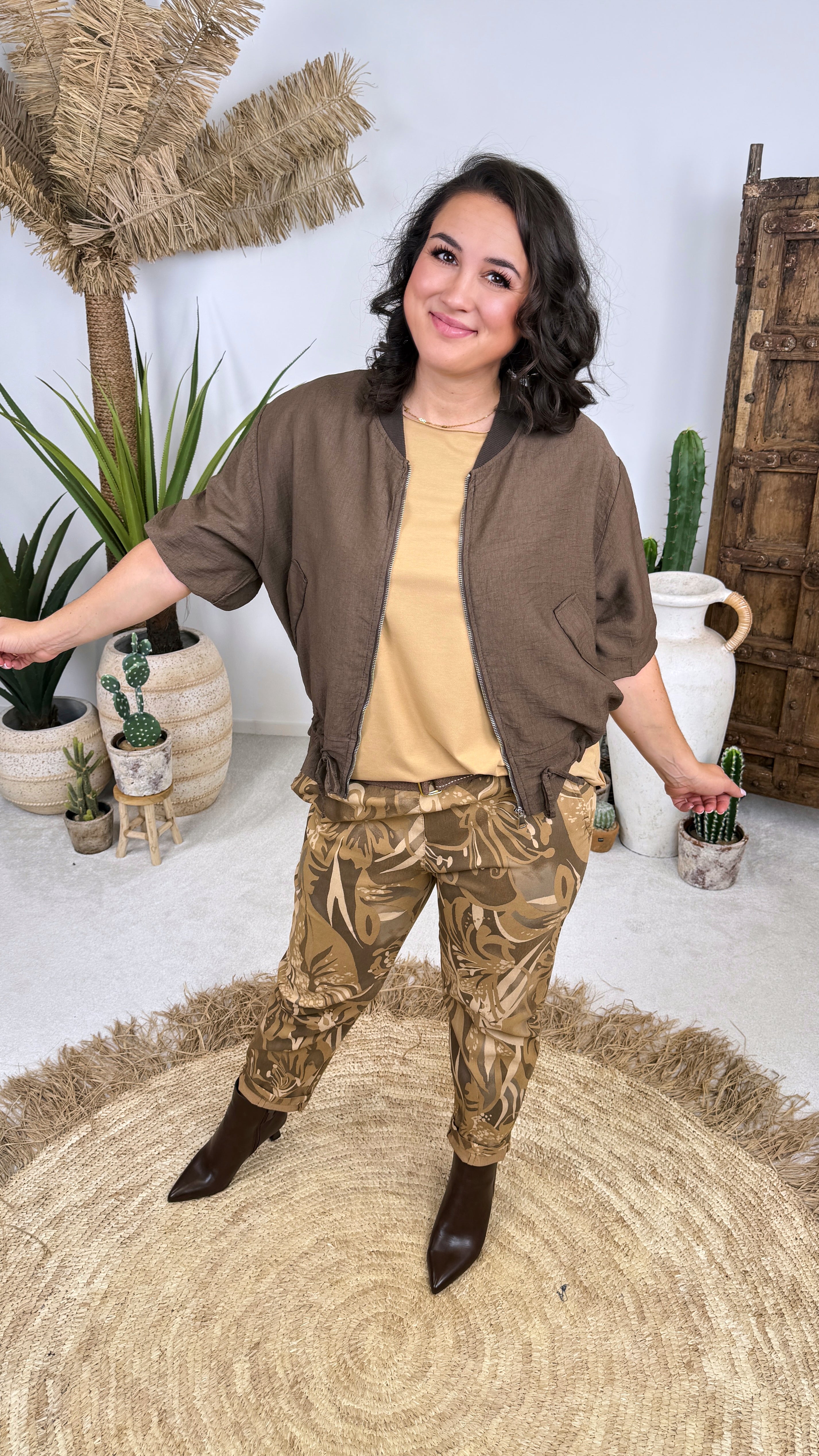 Leichte Jacke Brisa Marina *Schoko*