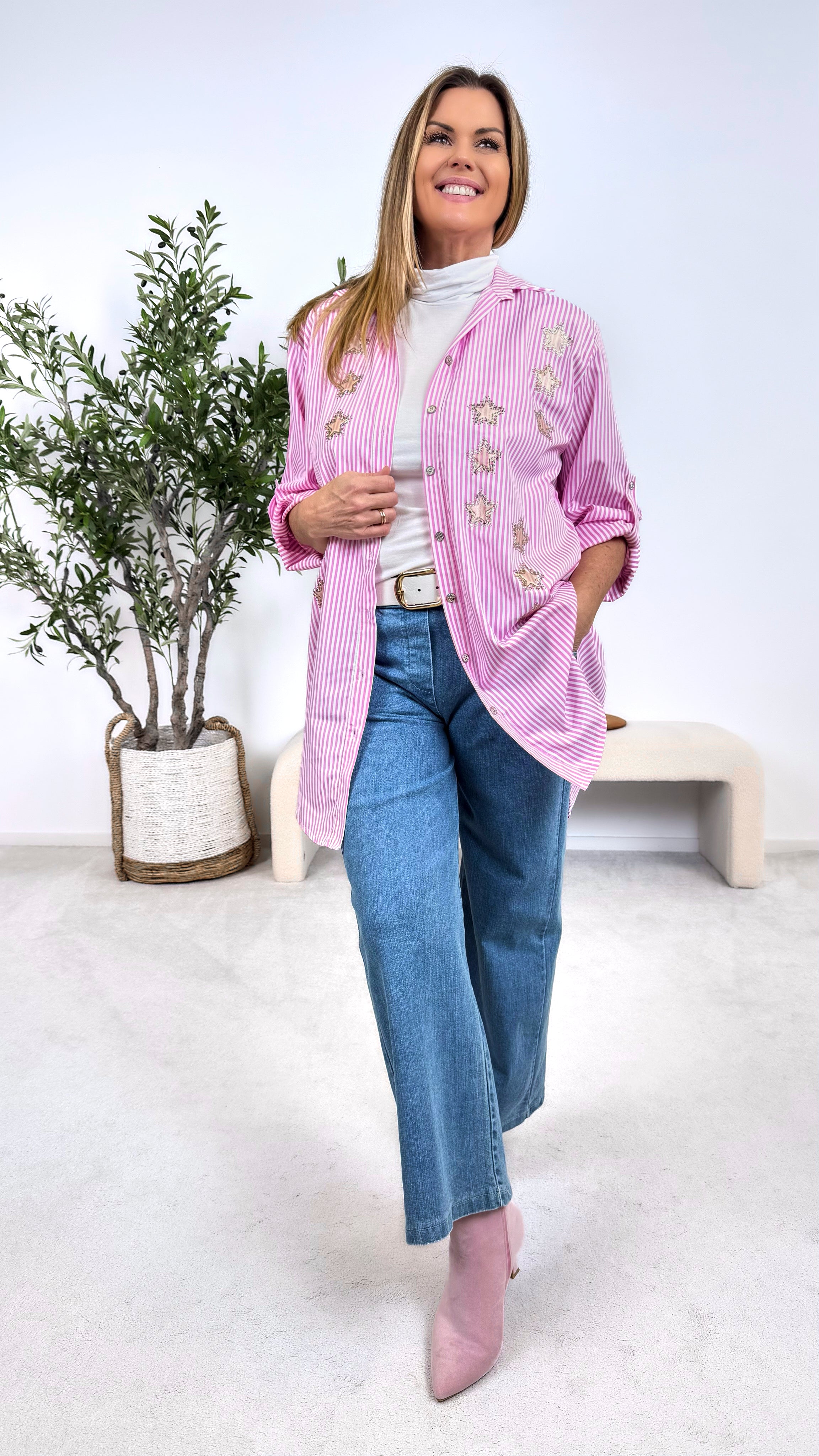 Jeans Hose Downtown Comfort