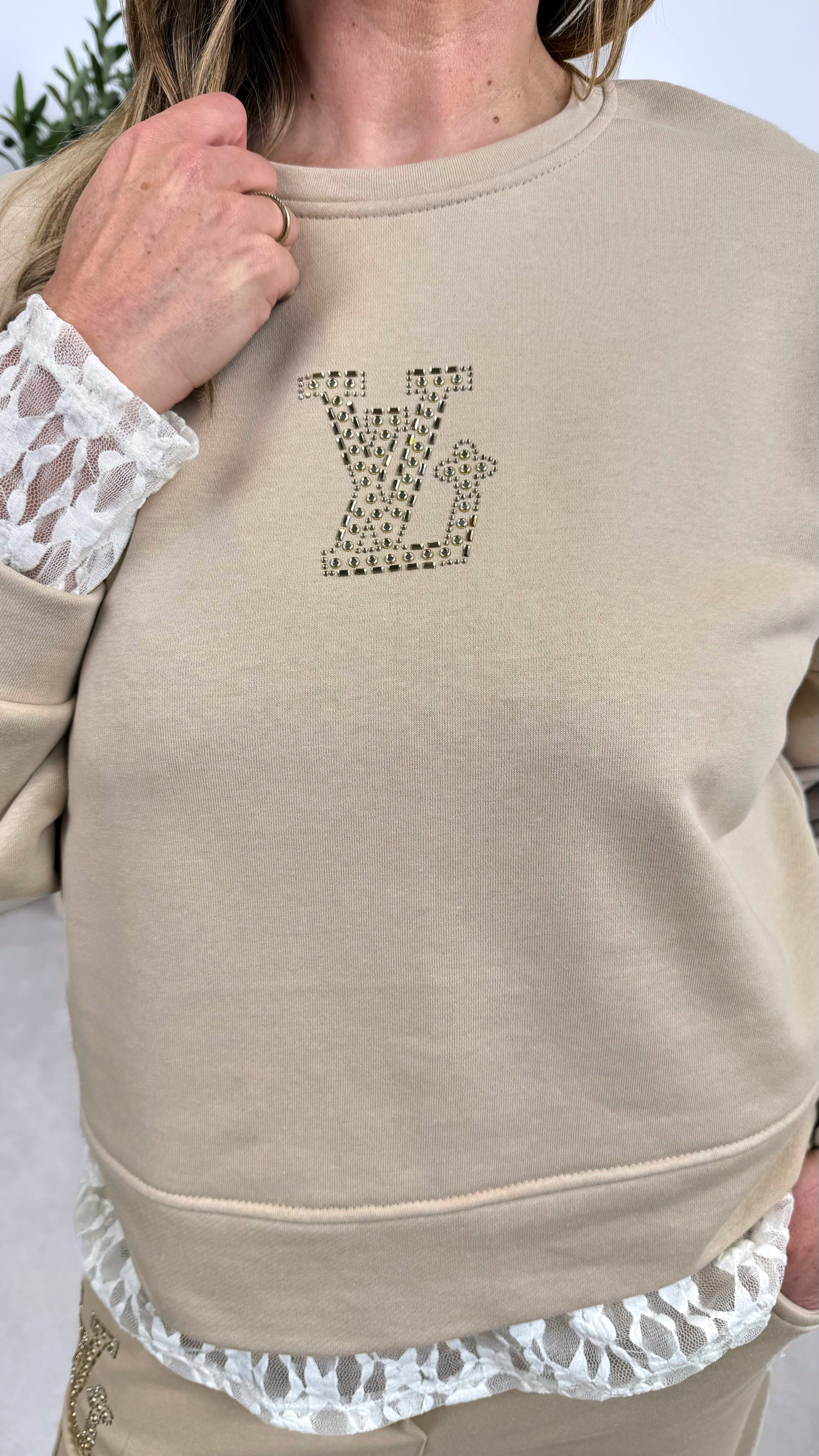 Sweatshirt Timeless Initial
