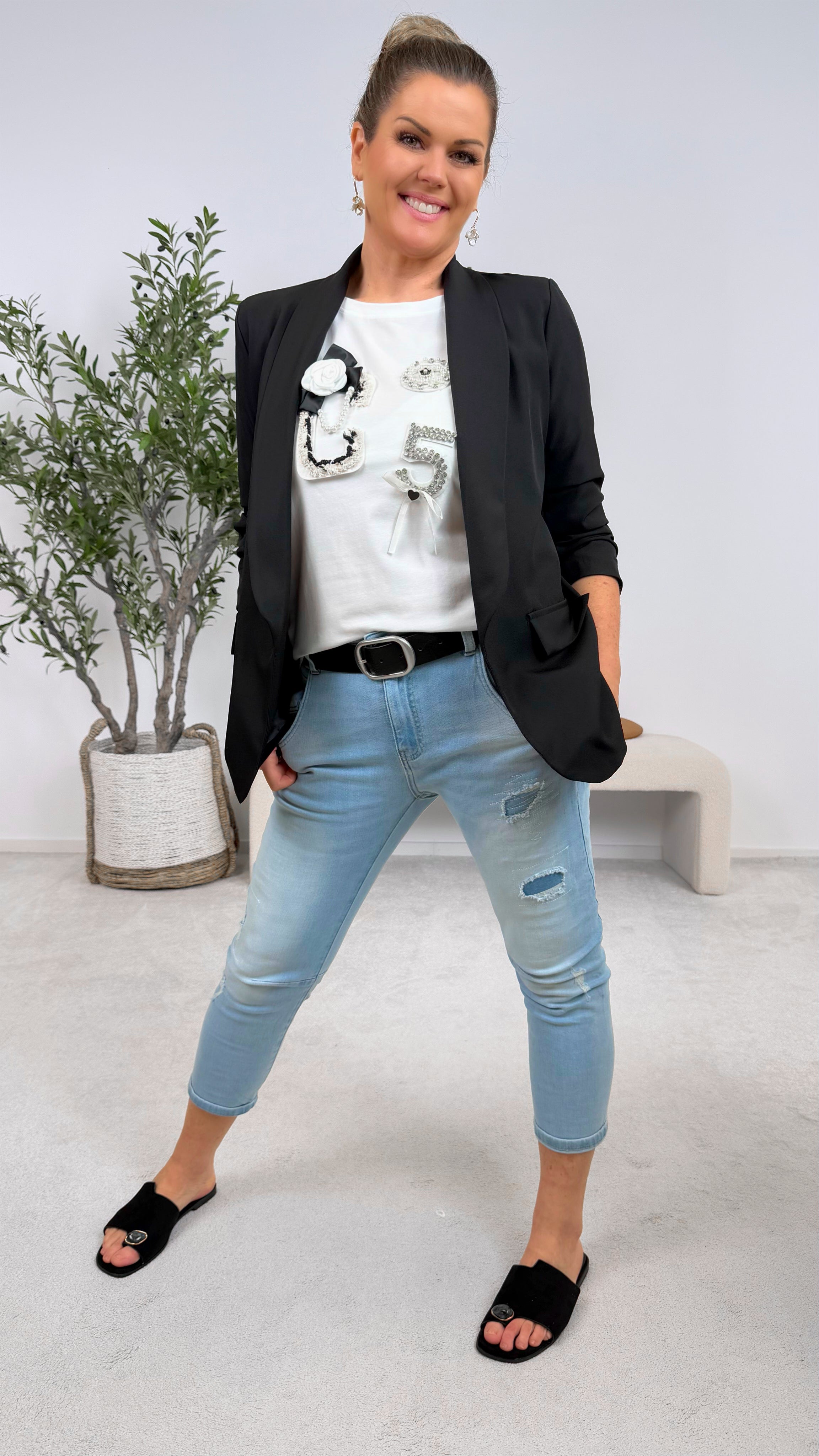 Blazer Strong Woman *Schwarz*