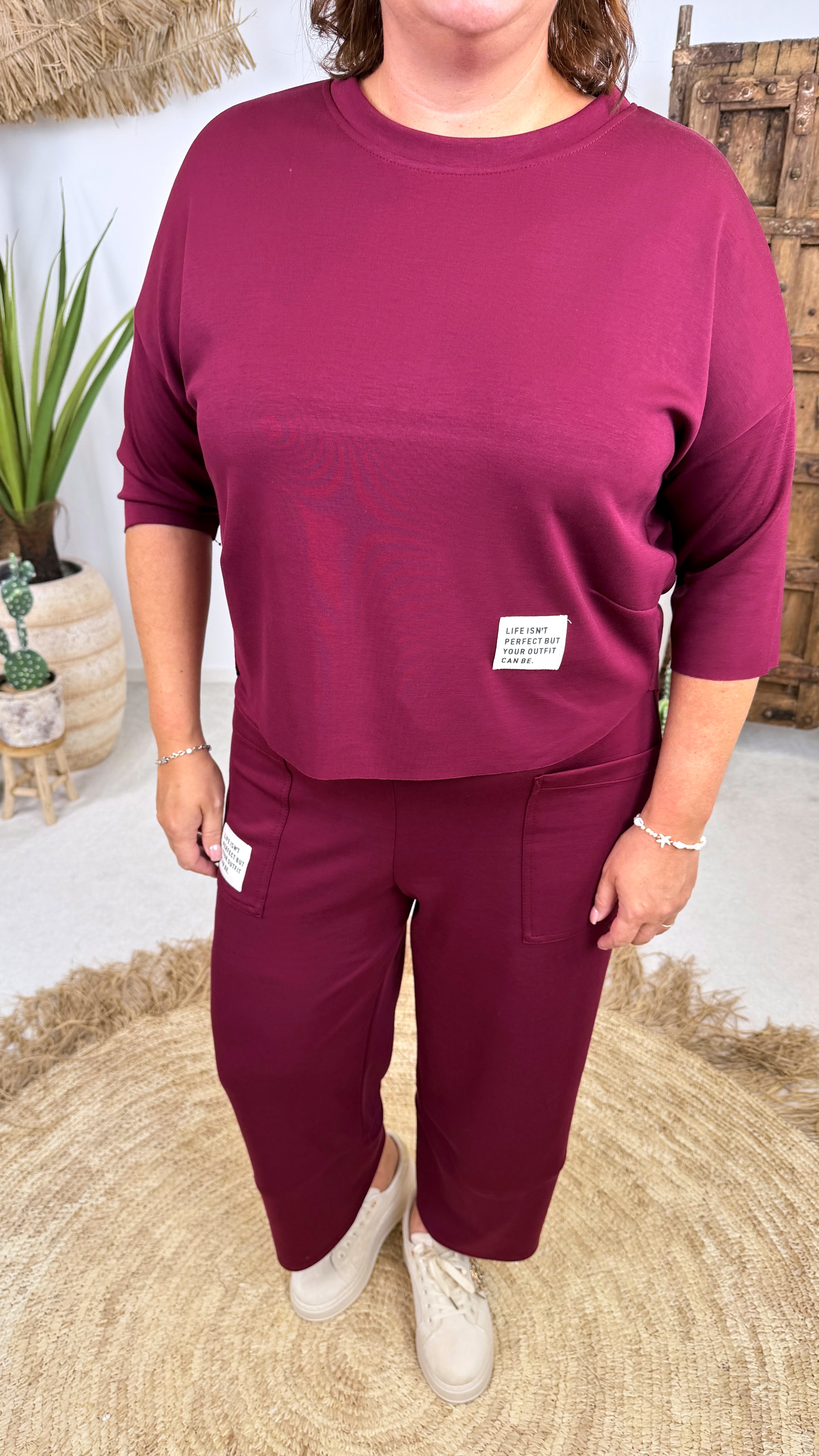 Sweatshirt Calliope *Bordeaux*