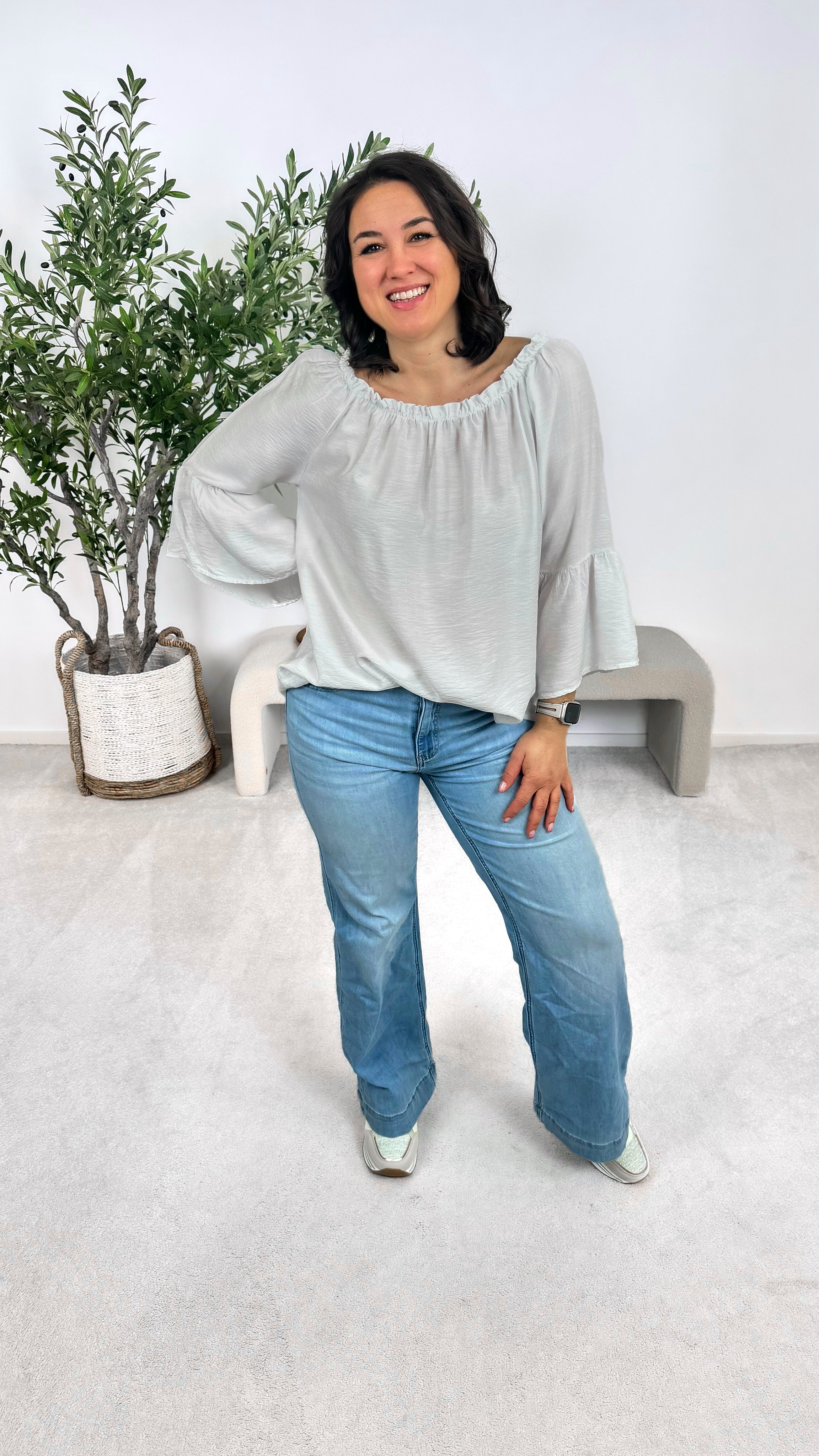 Blusenshirt Lovely Escape *Weiß*