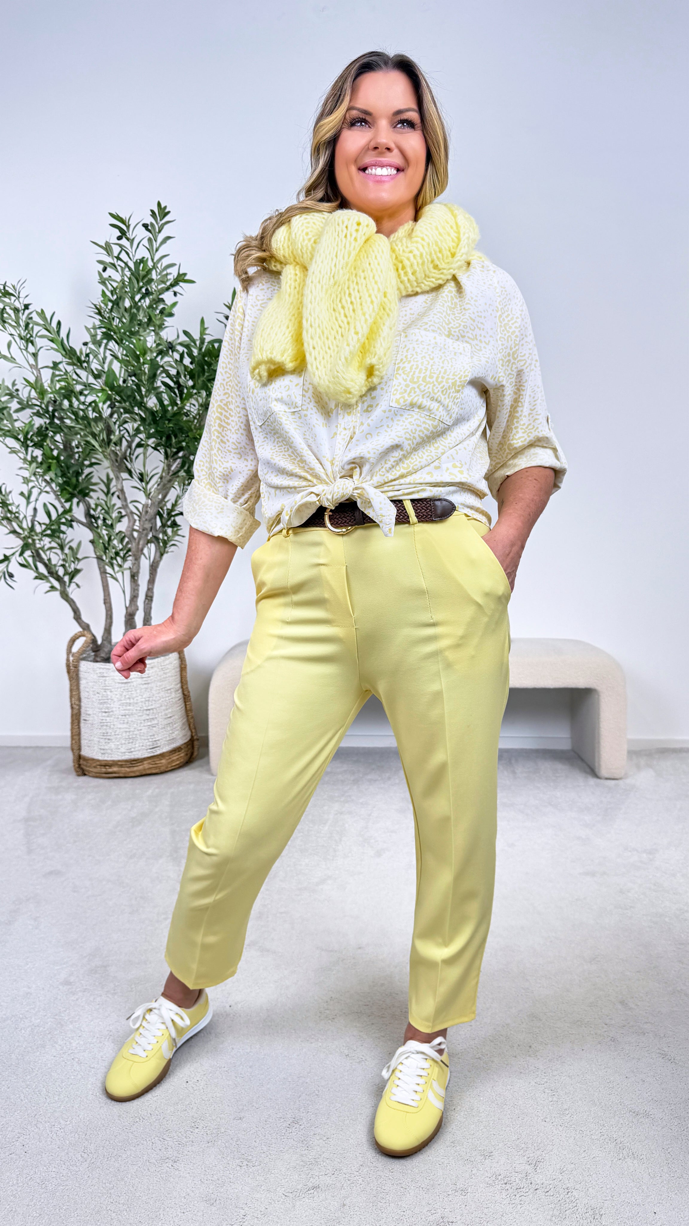 Bluse Statement Soul *Gelb*