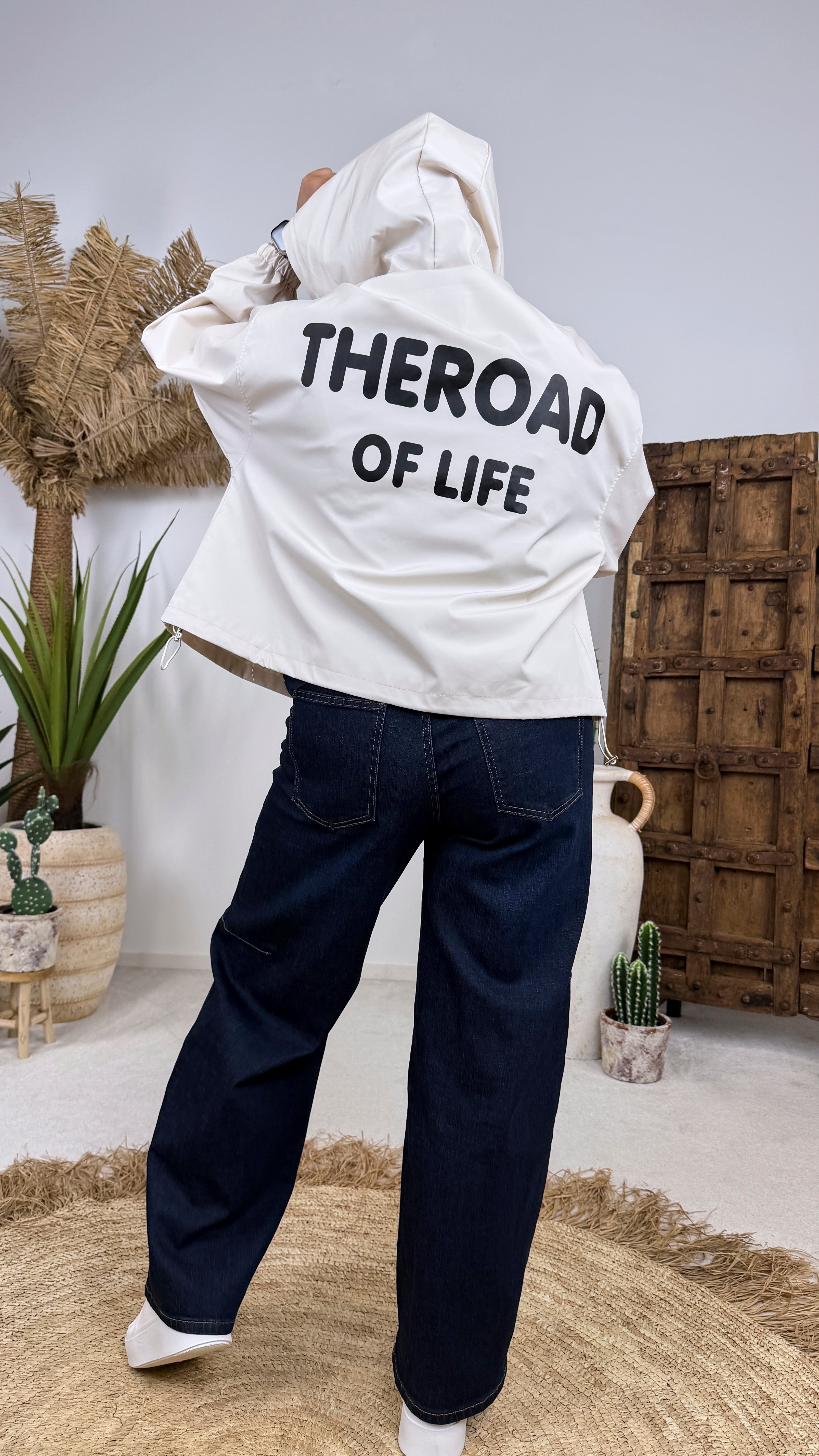 Jacke Patchwork Revival *Creme*