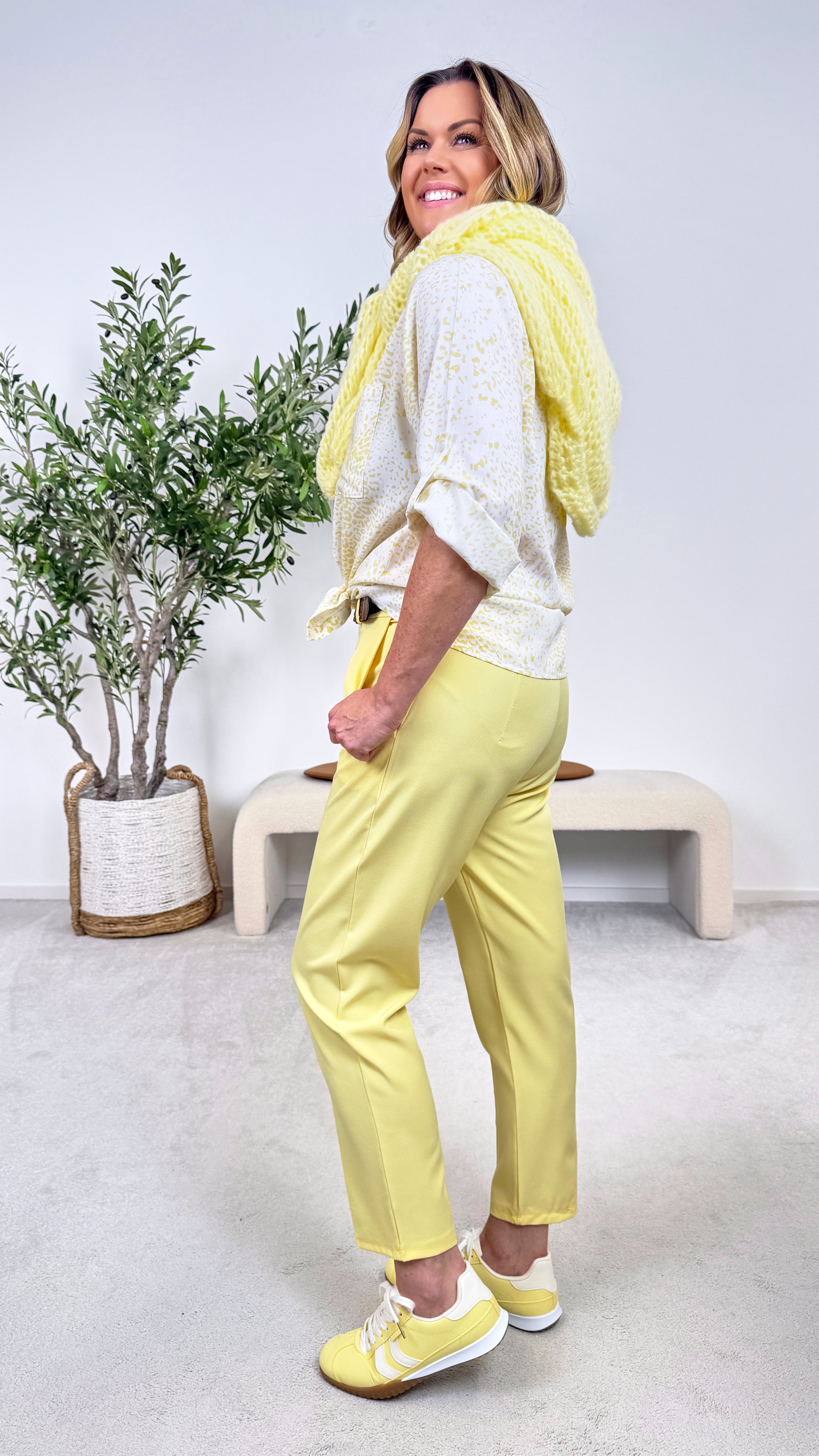 Bluse Statement Soul *Gelb*