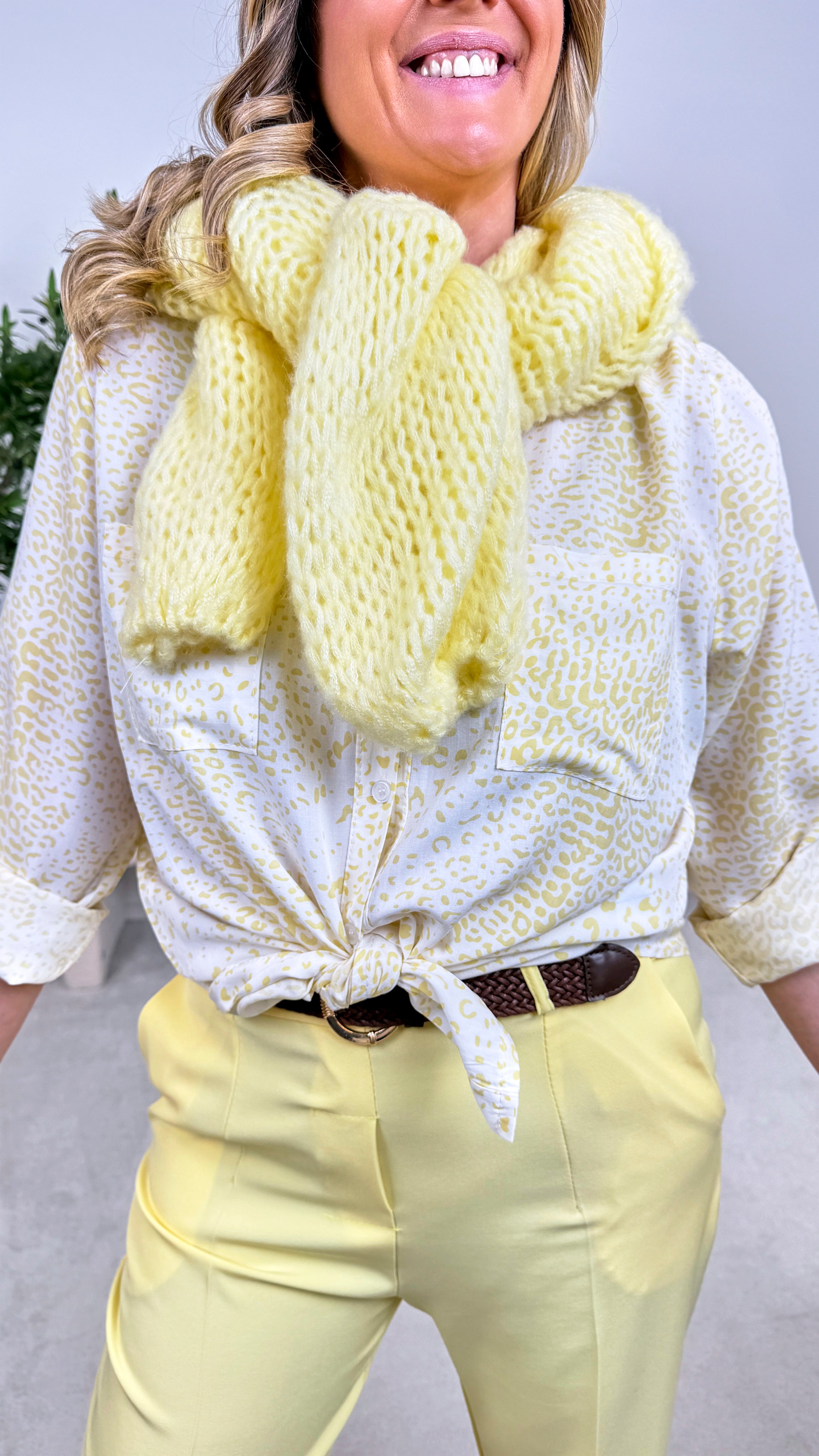 Bluse Statement Soul *Gelb*