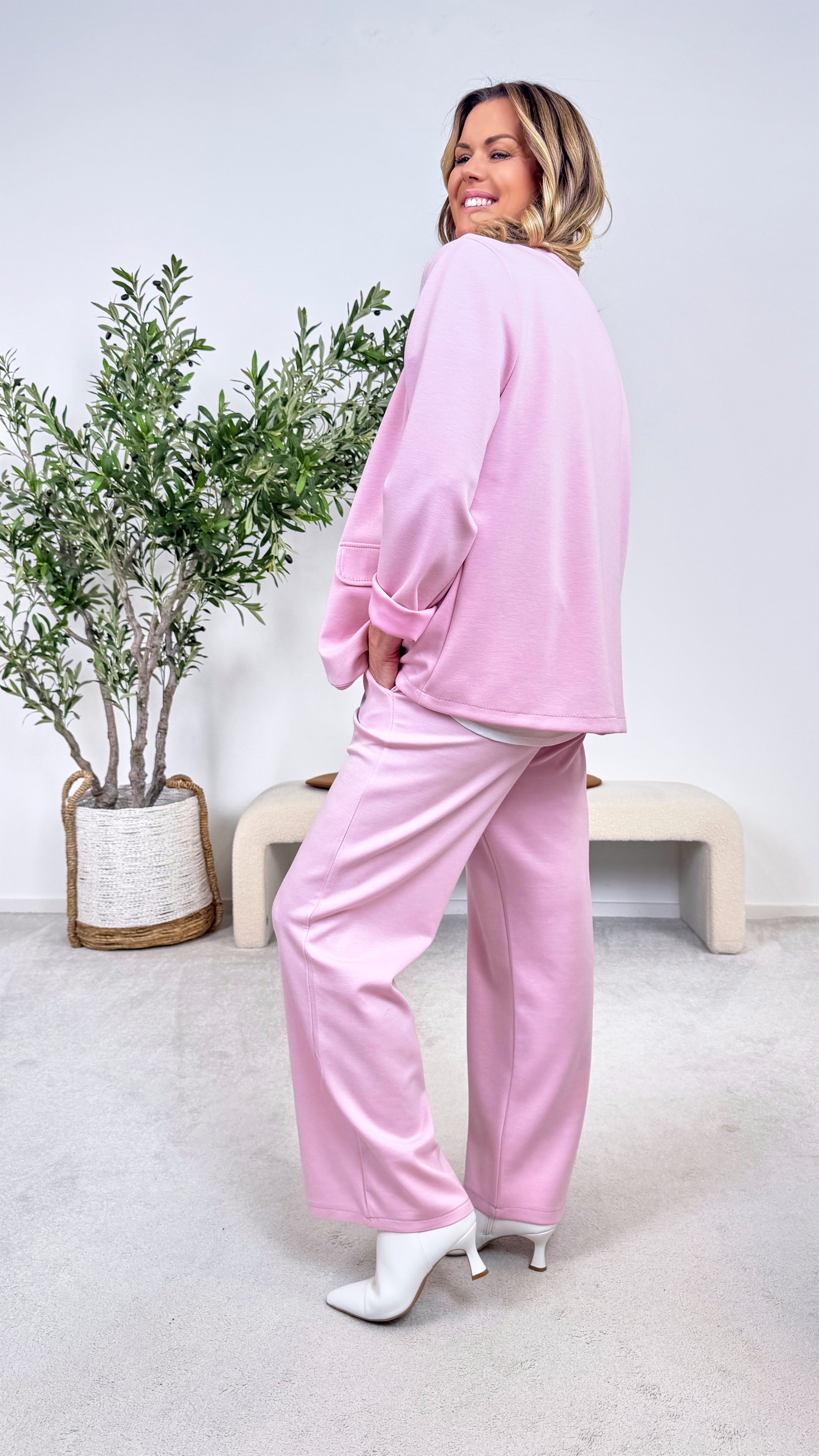 Blazer Boss Babe *Rosa*