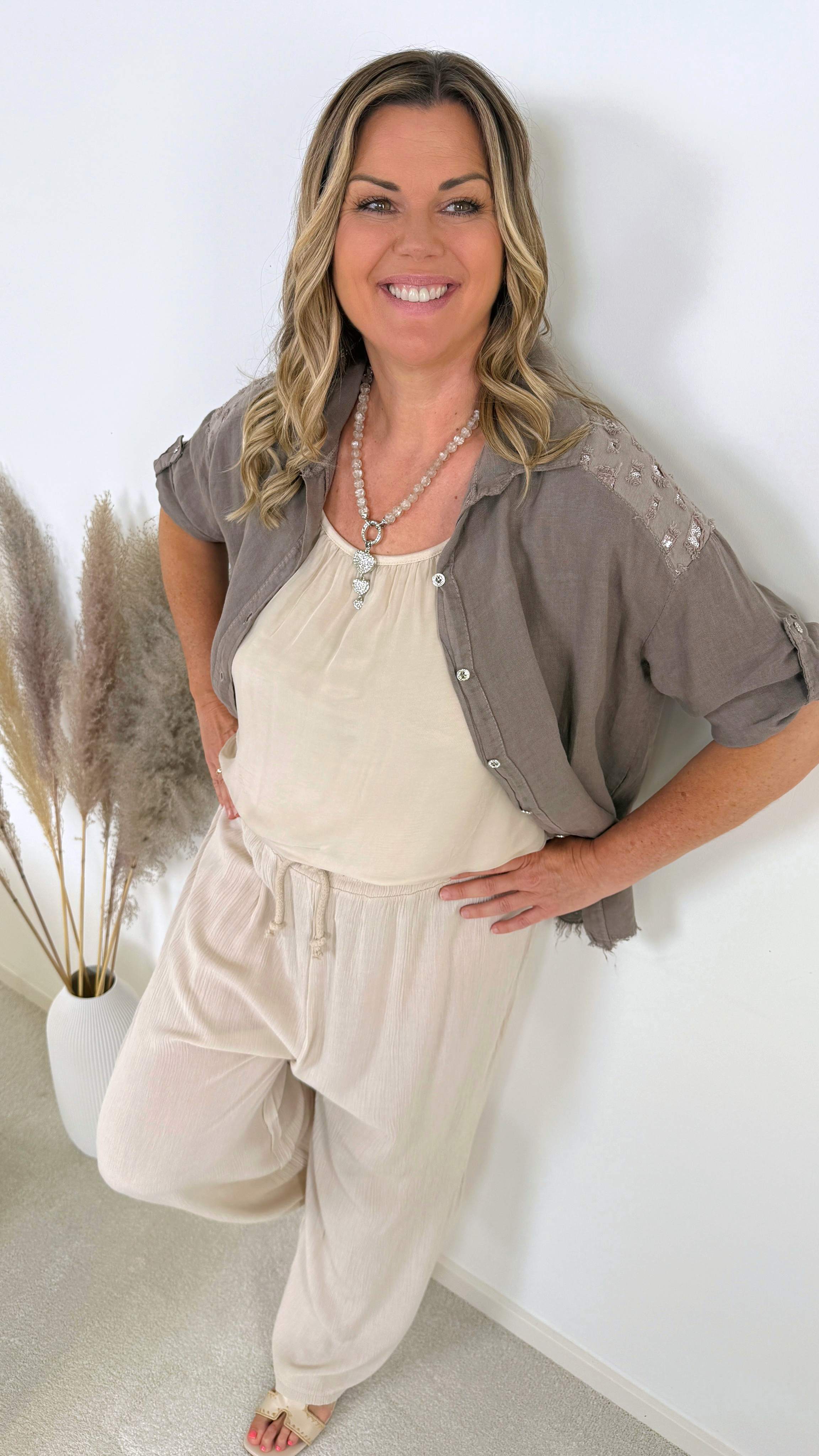 Seidentop Rosabella *Beige* Big Size - Power of Princess