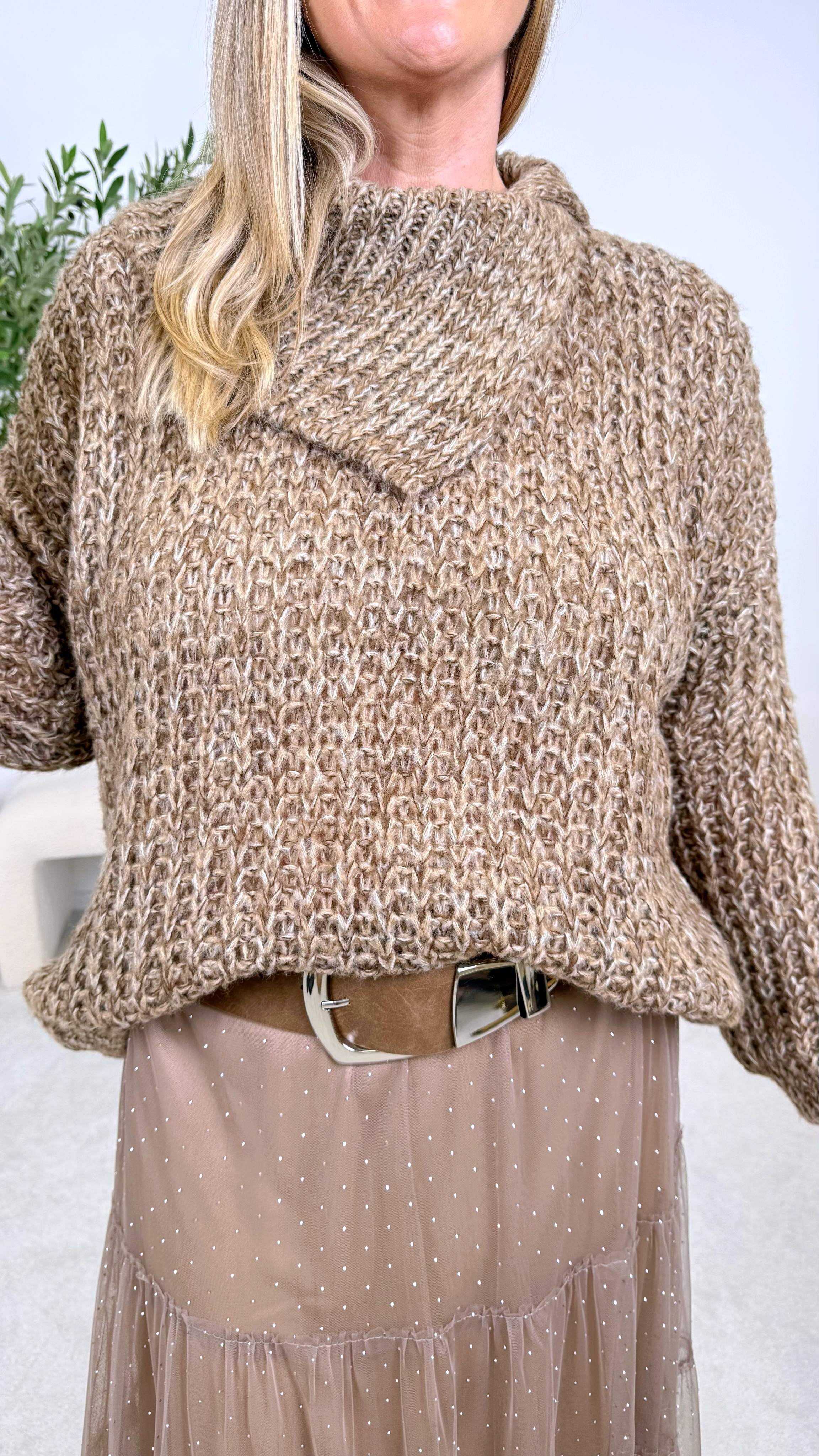 Grober Strickpullover Autumn Ease (7 Farben) - Power of Princess