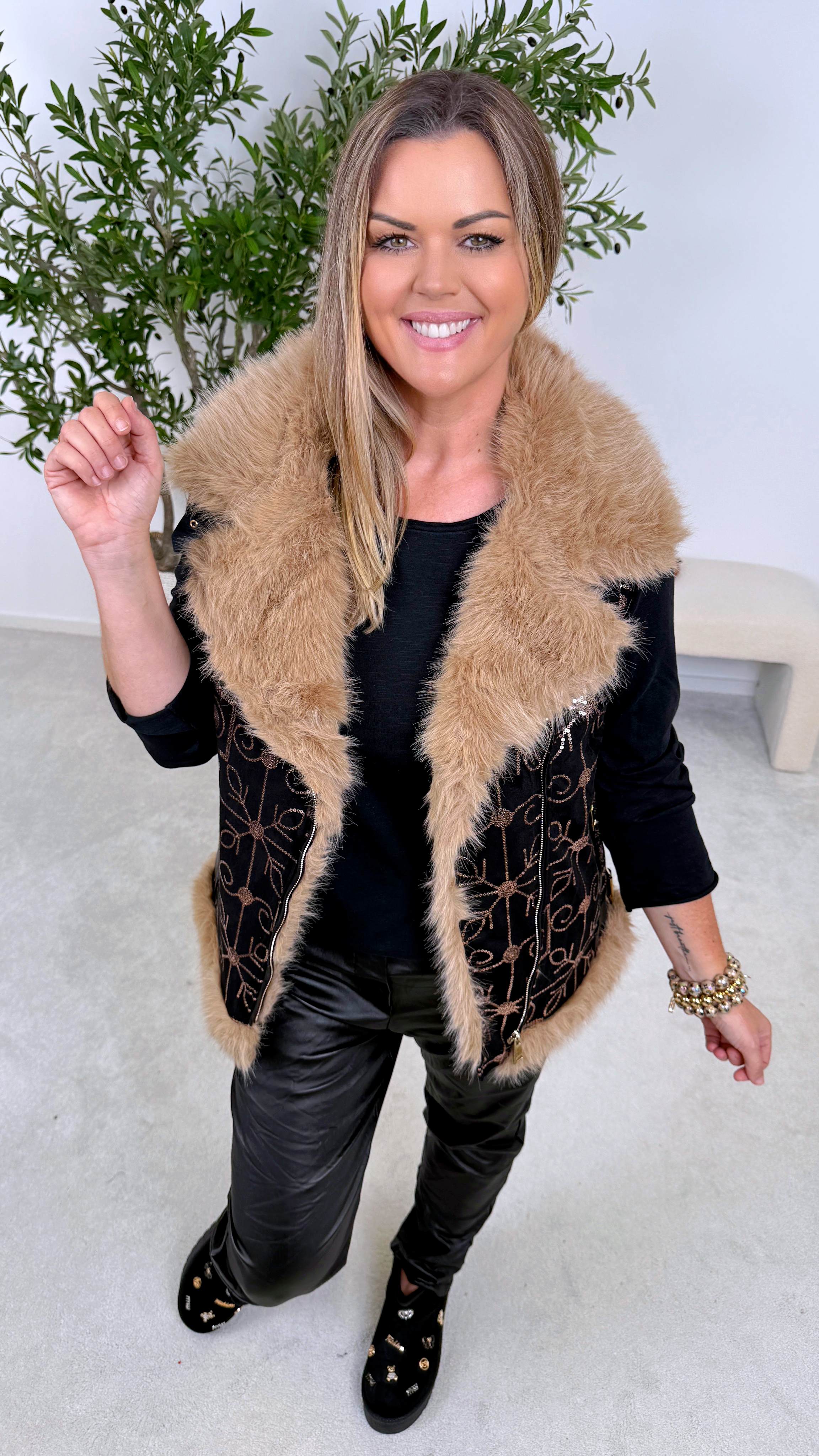 Weste Furry Shine - Power of Princess