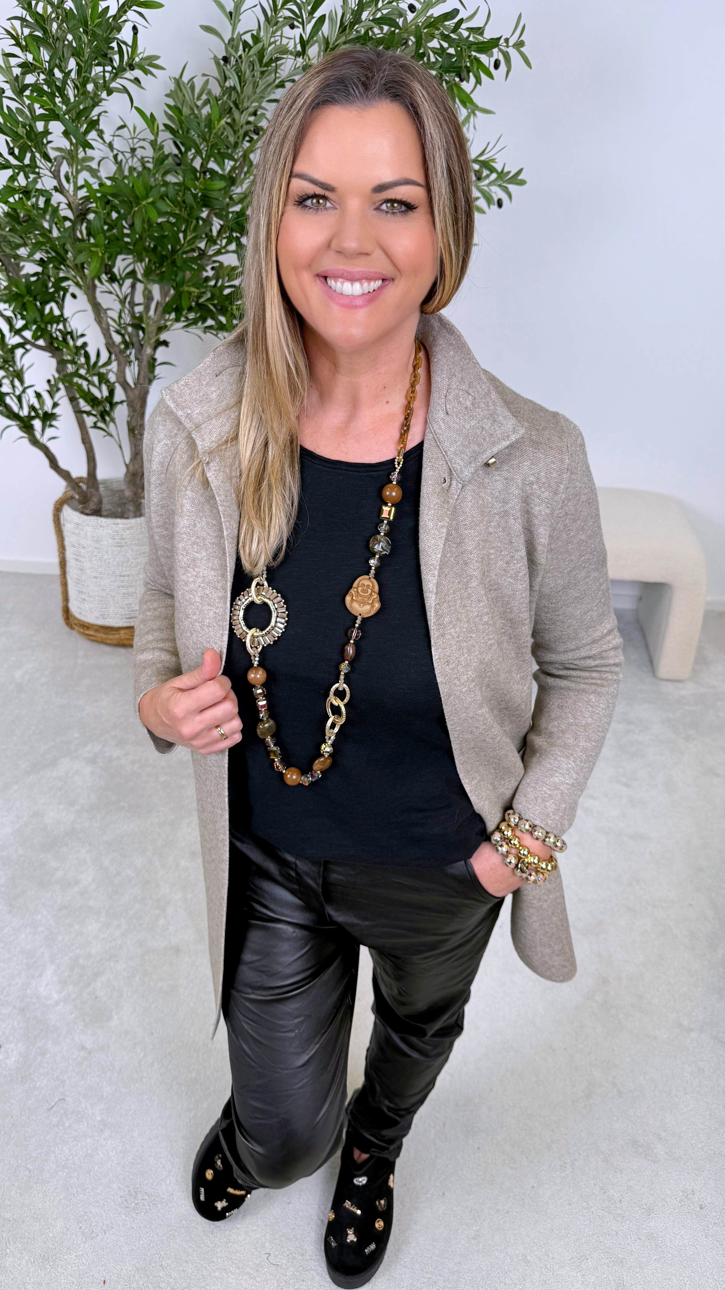 Strickjacke Royal Drape (7 Farben)