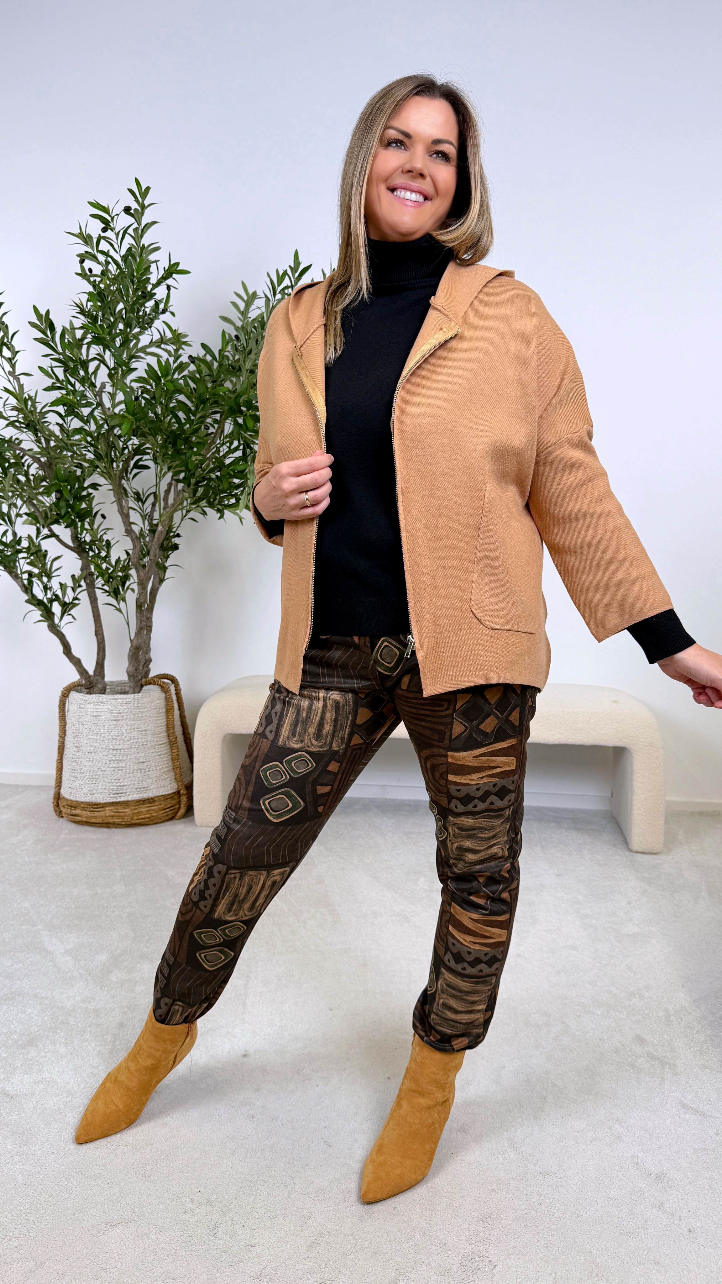 Strickjacke Chill Princess *Camel*