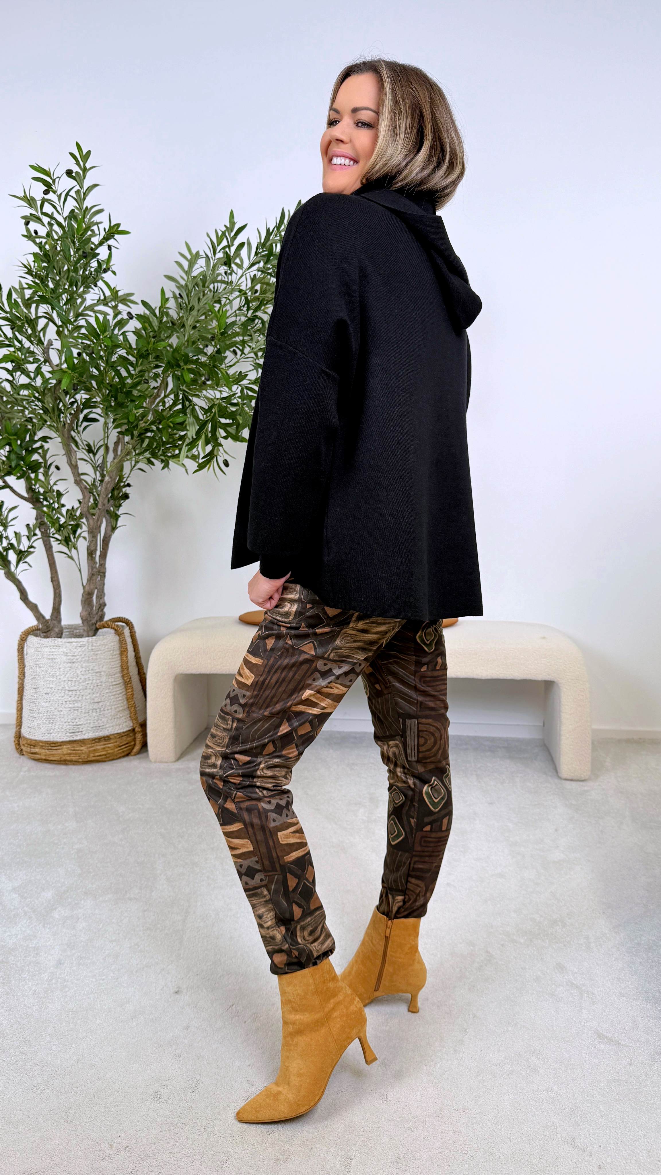 Strickjacke Chill Princess *Schwarz*